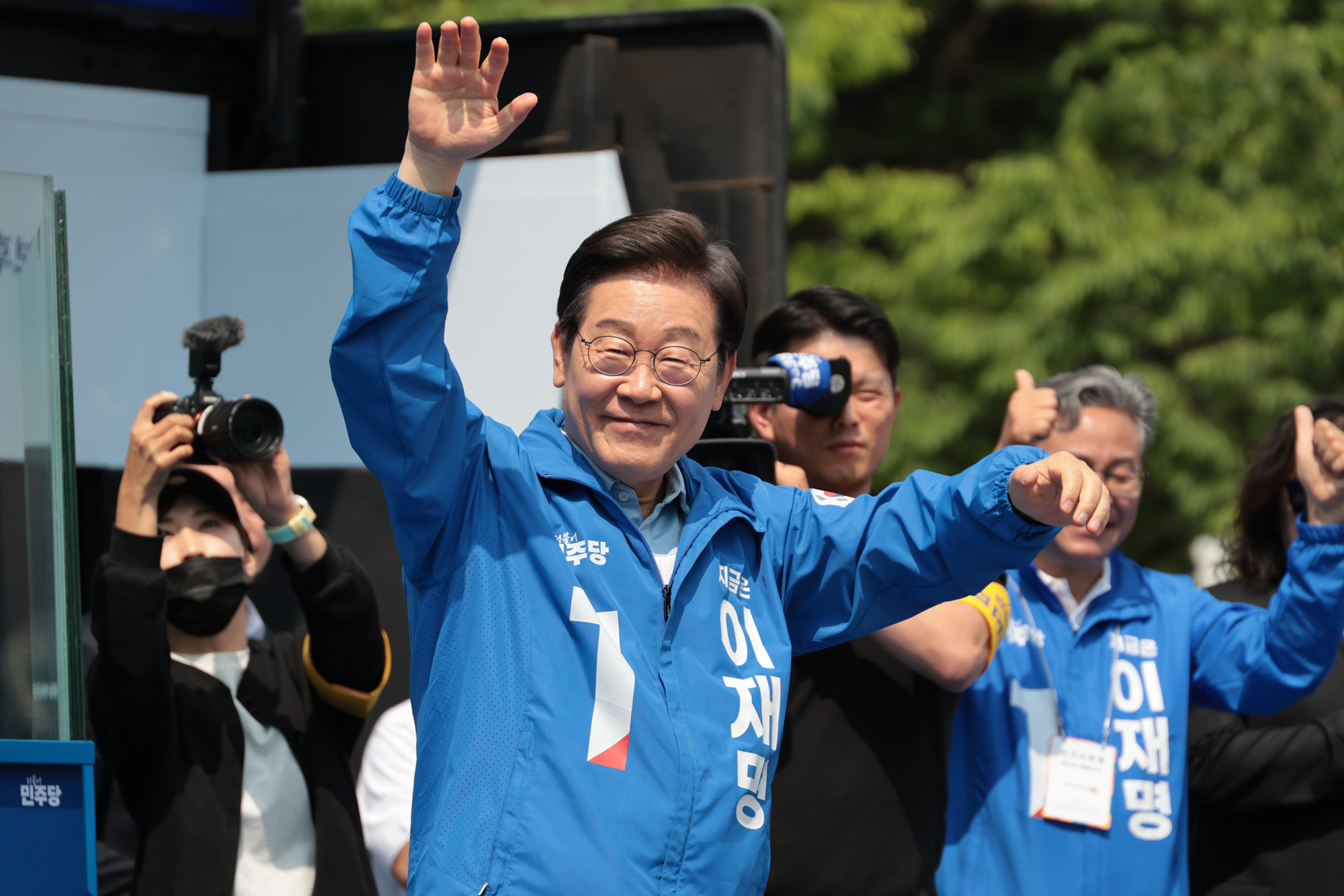 정치;대선;대선후보;21대대통령선거후보유세;대선유세현장;이재명;민주당이재명