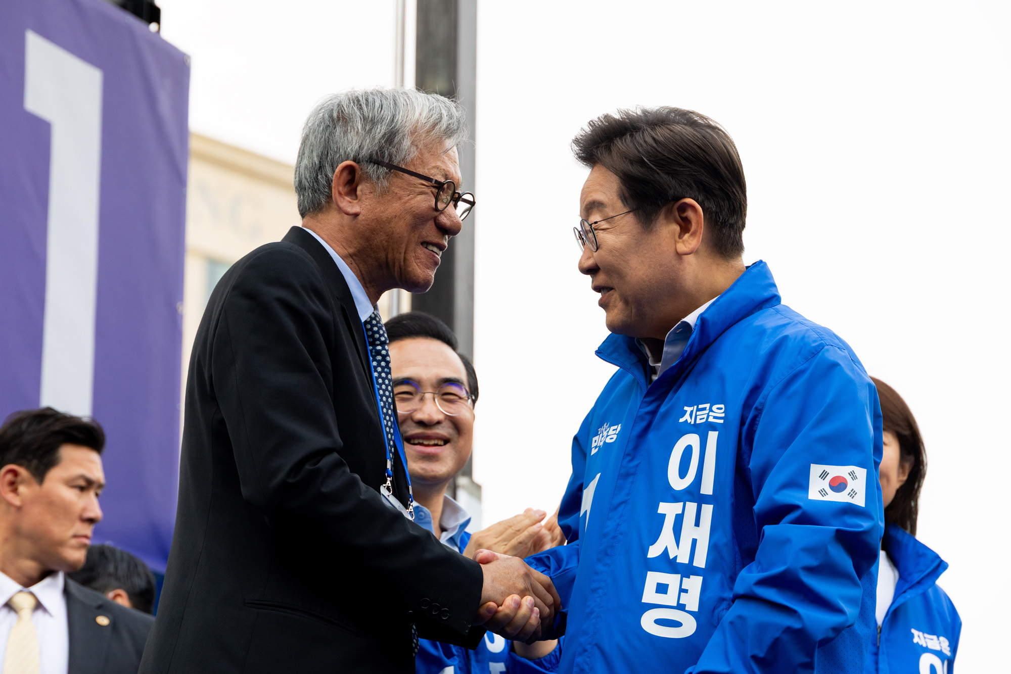 정치;대선;대선후보;21대대통령선거후보유세;대선유세현장;이재명;광진유세이재명