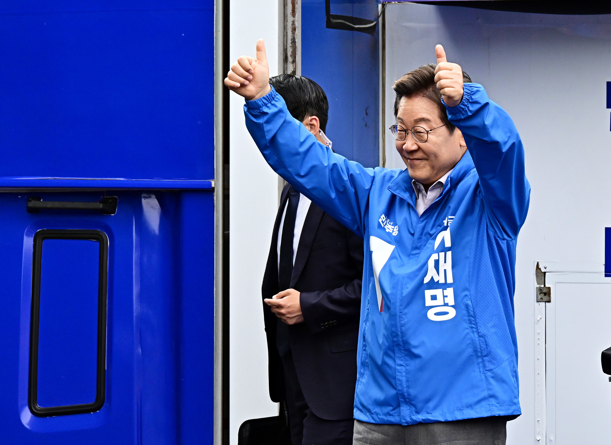 정치;대선;대선후보;21대대통령선거후보유세;대선유세현장;이재명;광진유세이재명