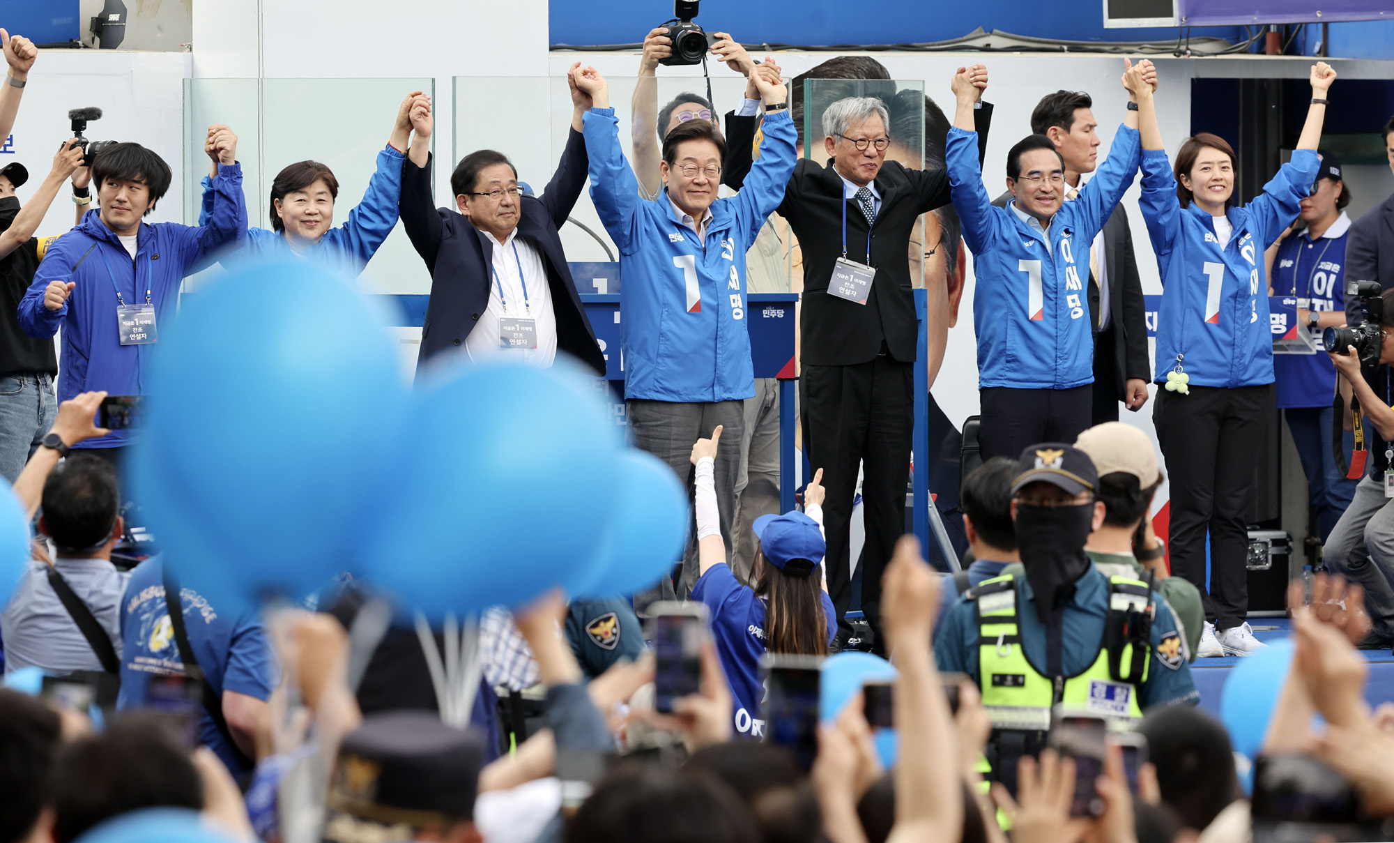 정치;대선;대선후보;21대대통령선거후보유세;대선유세현장;이재명;광진유세이재명