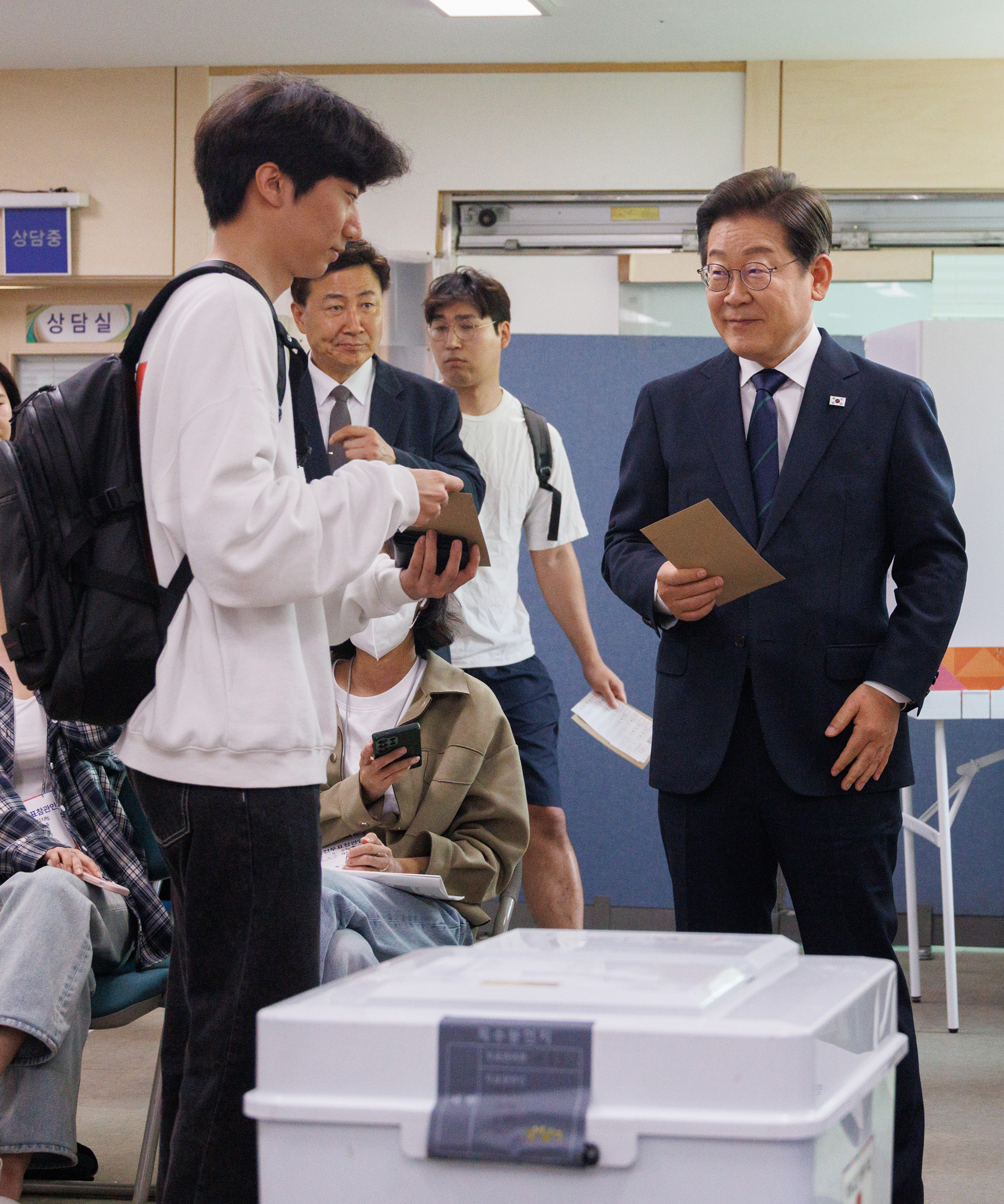 정치;이재명;사전투표;이재명사전투표