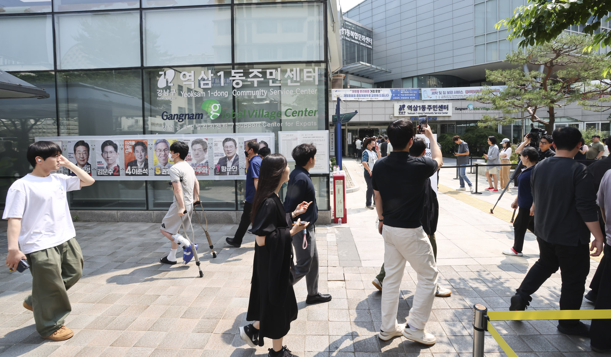 21제대통령선거;사전투표소;유권자;투표;선거;대선