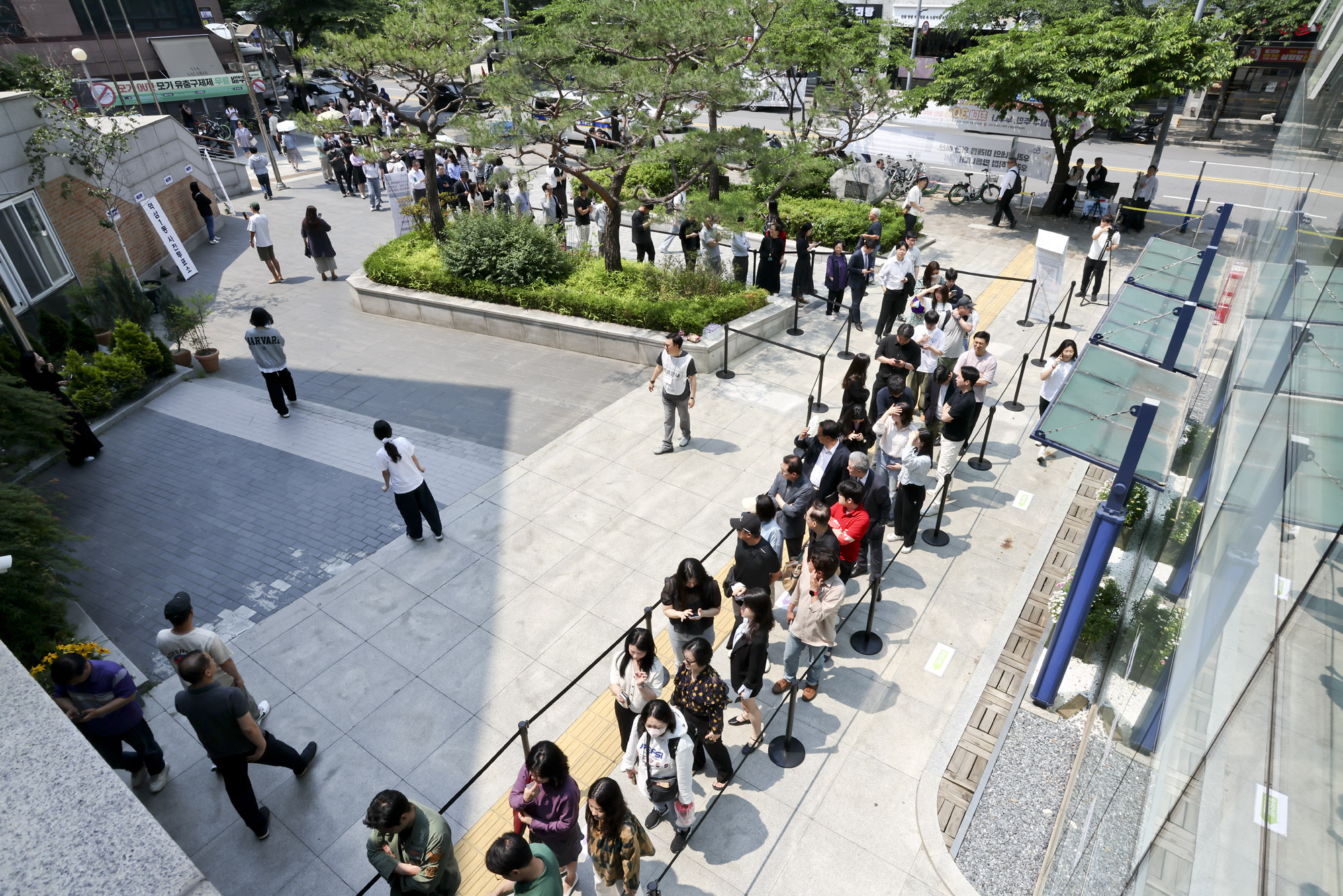 21제대통령선거;사전투표소;유권자;투표;선거;대선