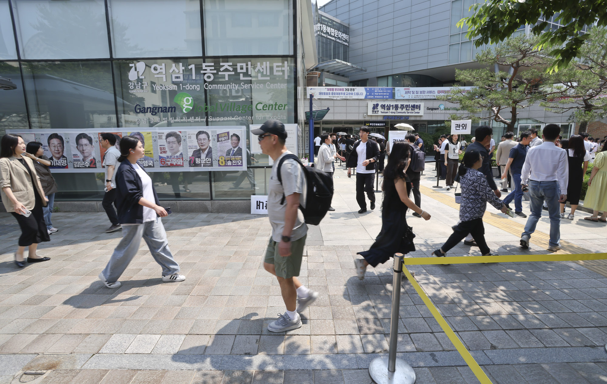 21제대통령선거;사전투표소;유권자;투표;선거;대선