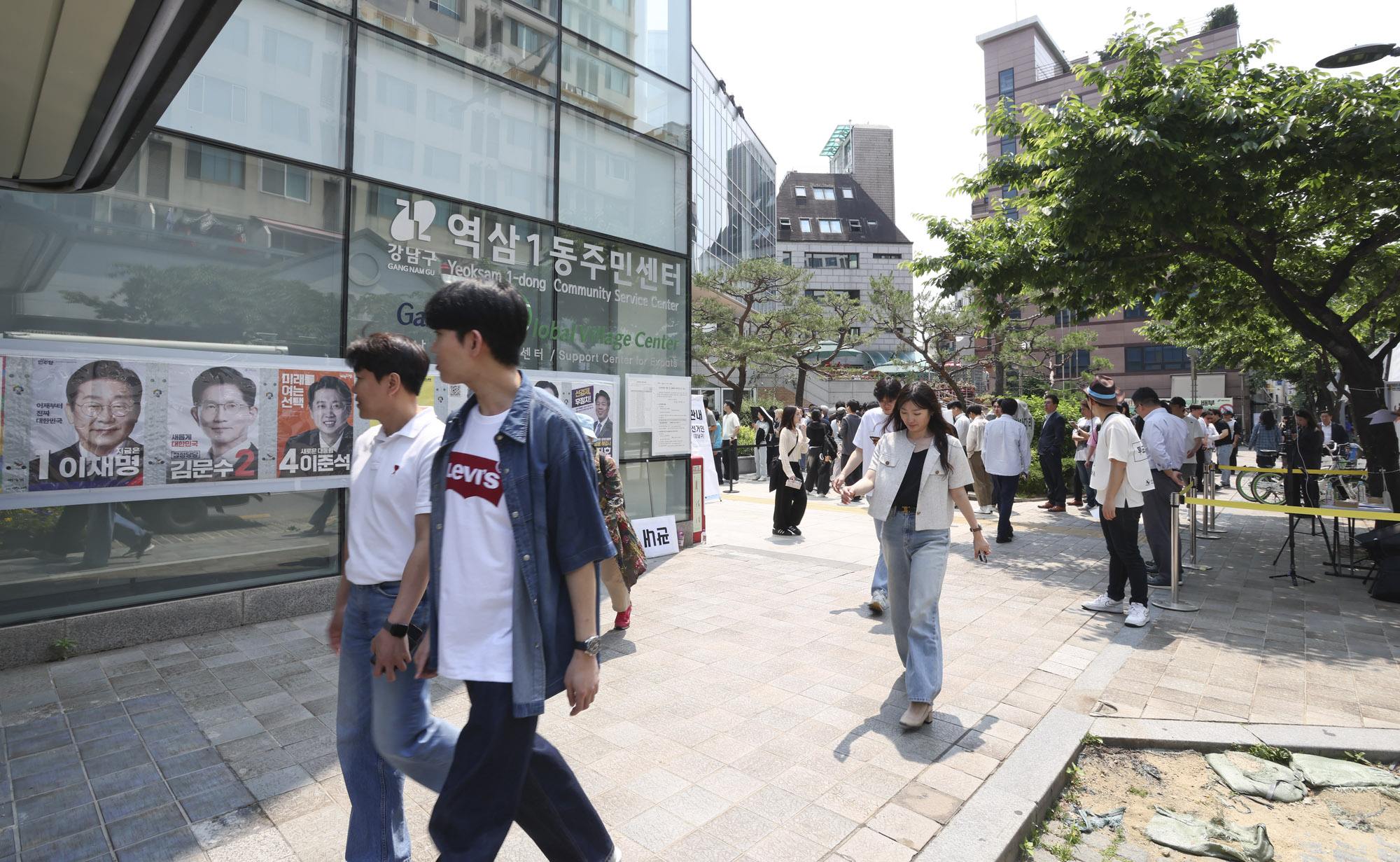 21제대통령선거;사전투표소;유권자;투표;선거;대선