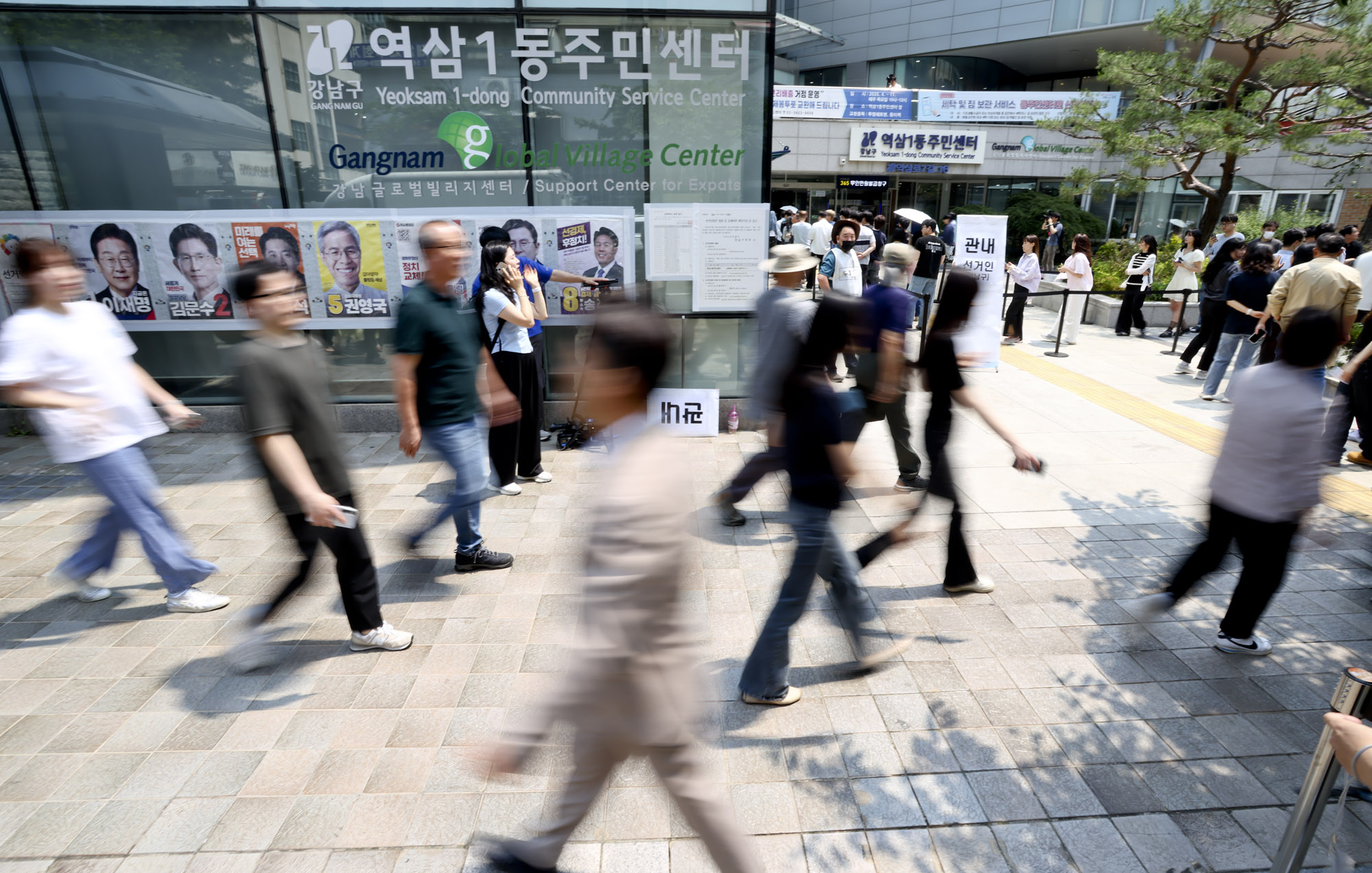 21제대통령선거;사전투표소;유권자;투표;선거;대선