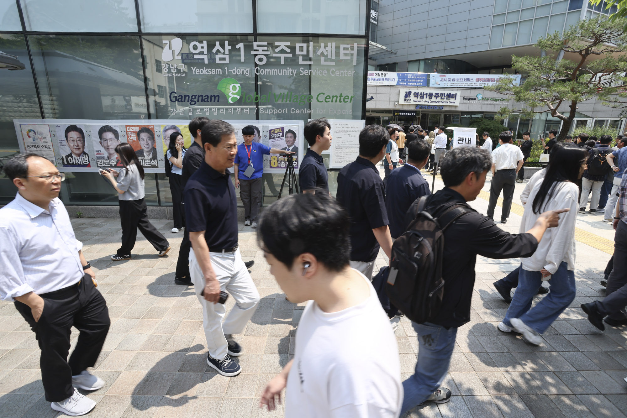 21제대통령선거;사전투표소;유권자;투표;선거;대선