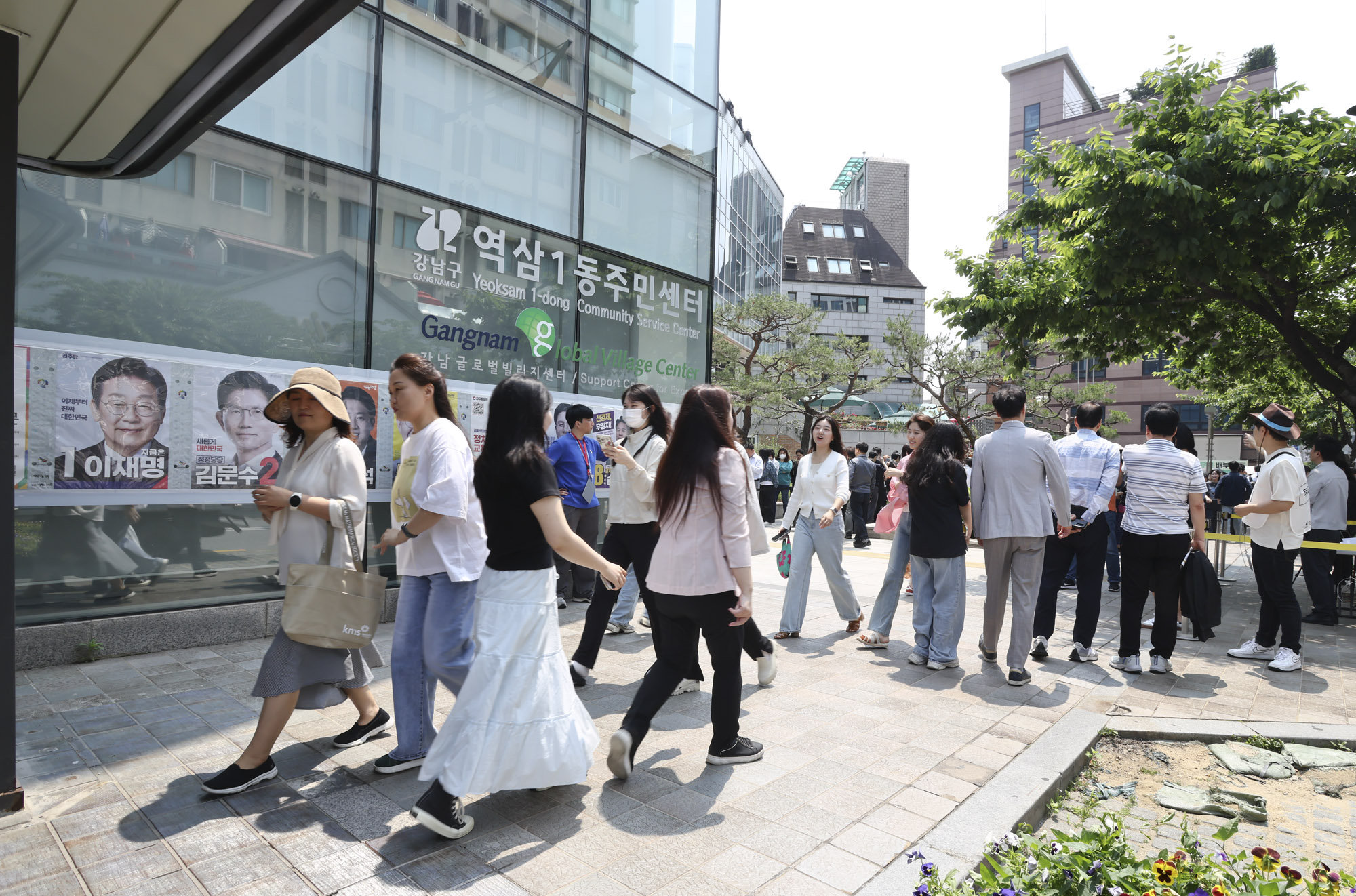 21제대통령선거;사전투표소;유권자;투표;선거;대선