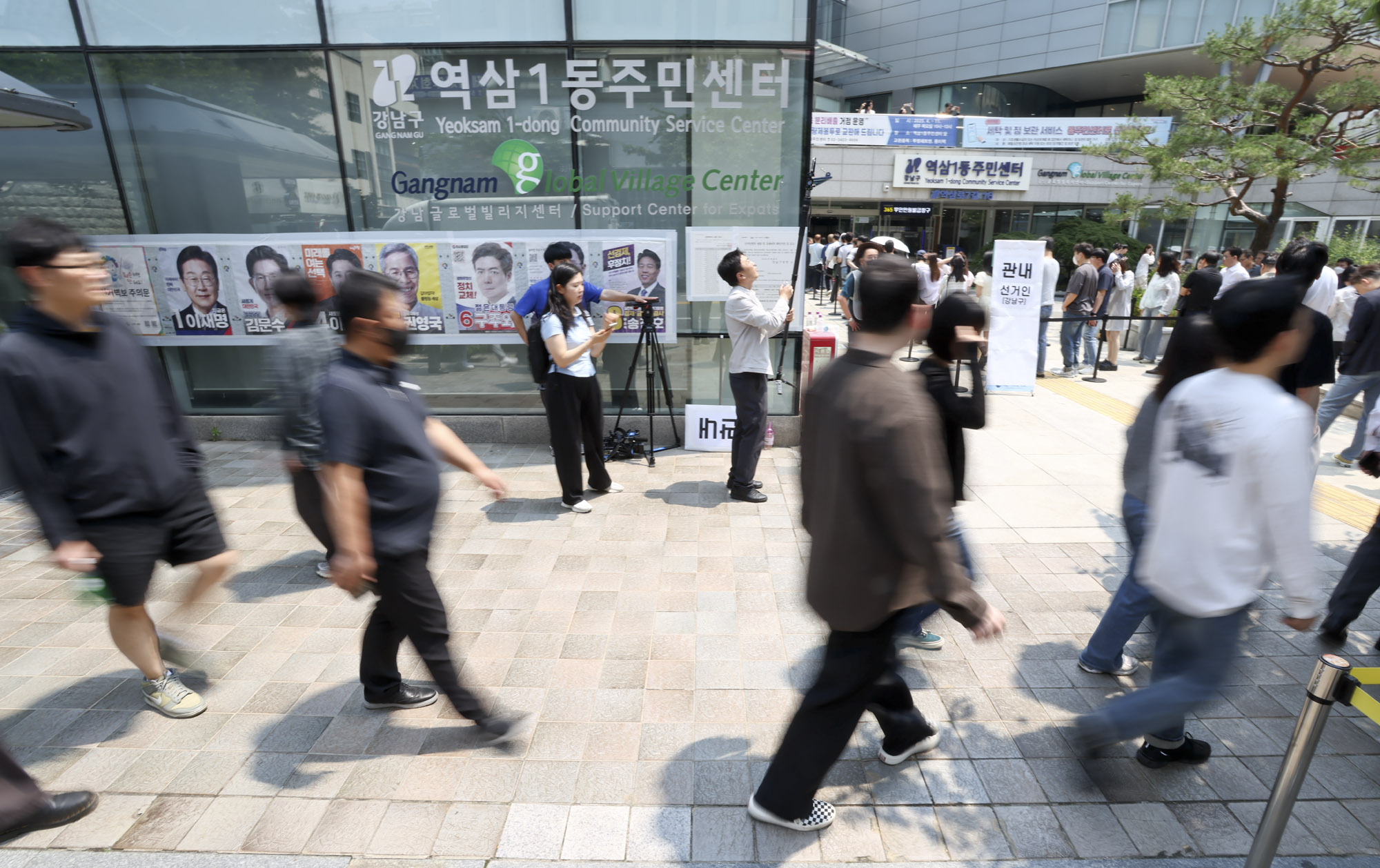 21제대통령선거;사전투표소;유권자;투표;선거;대선