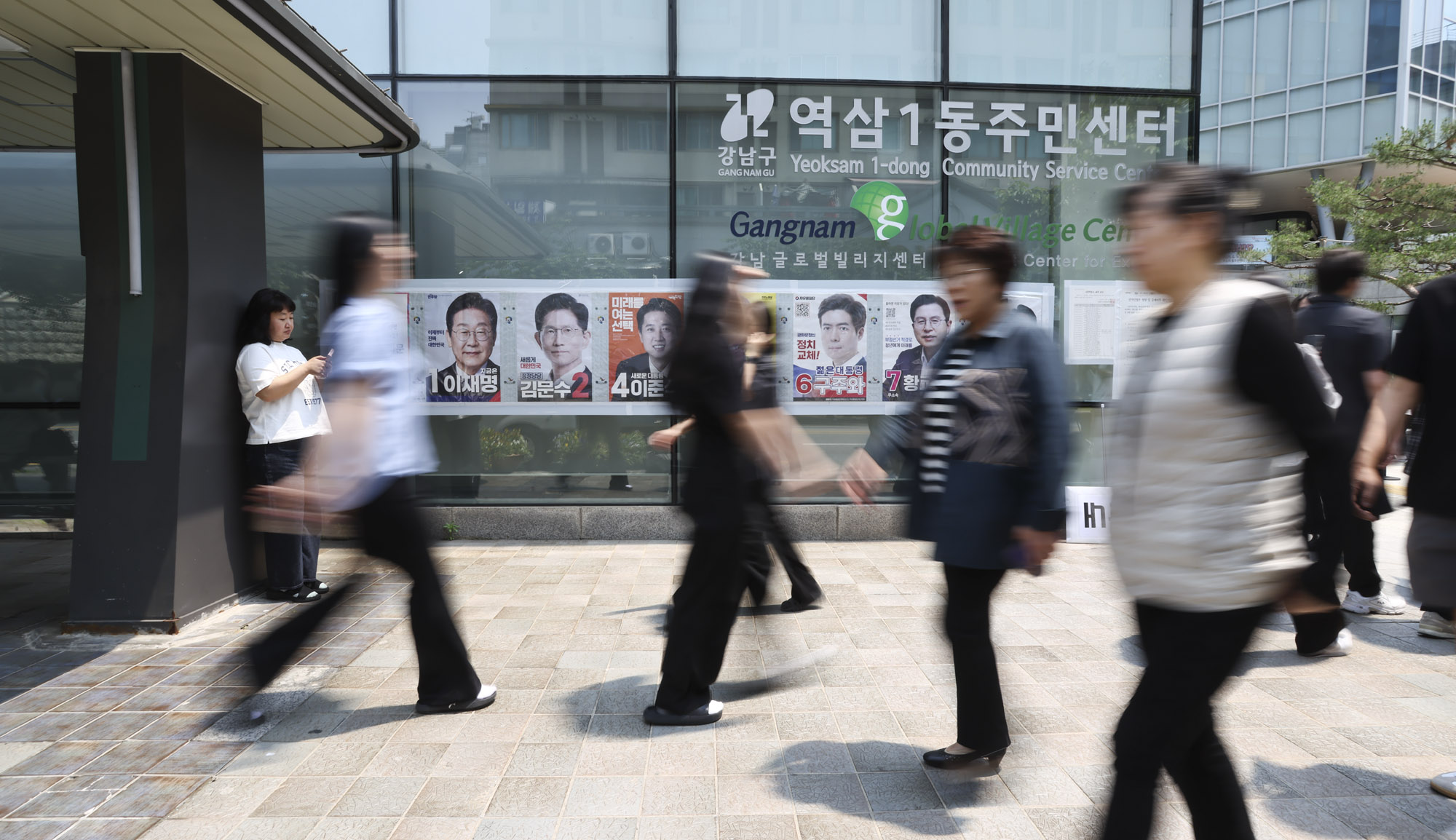 21제대통령선거;사전투표소;유권자;투표;선거;대선