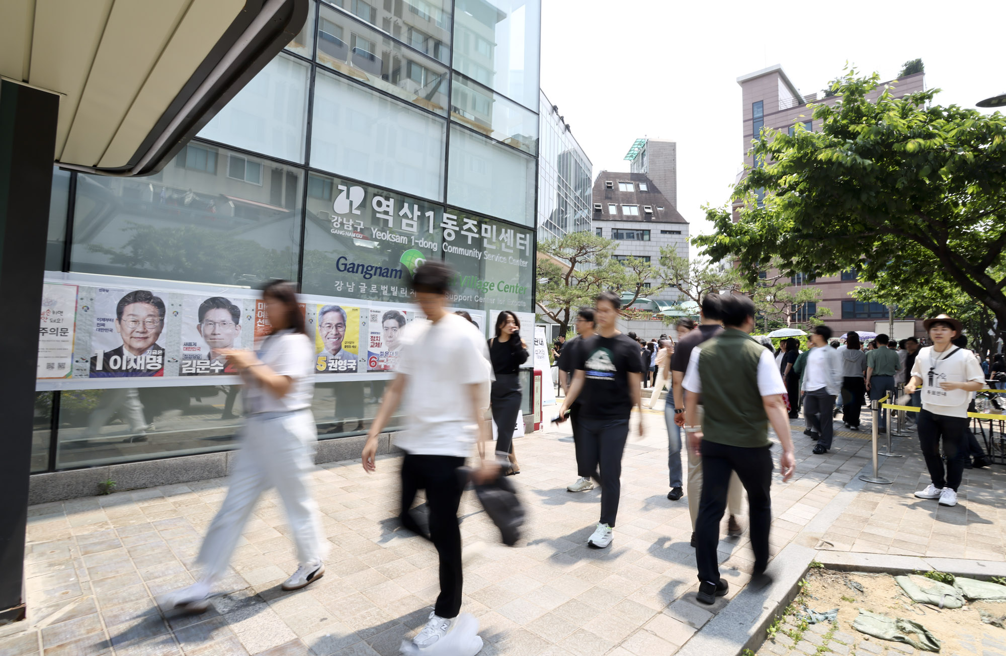 21제대통령선거;사전투표소;유권자;투표;선거;대선