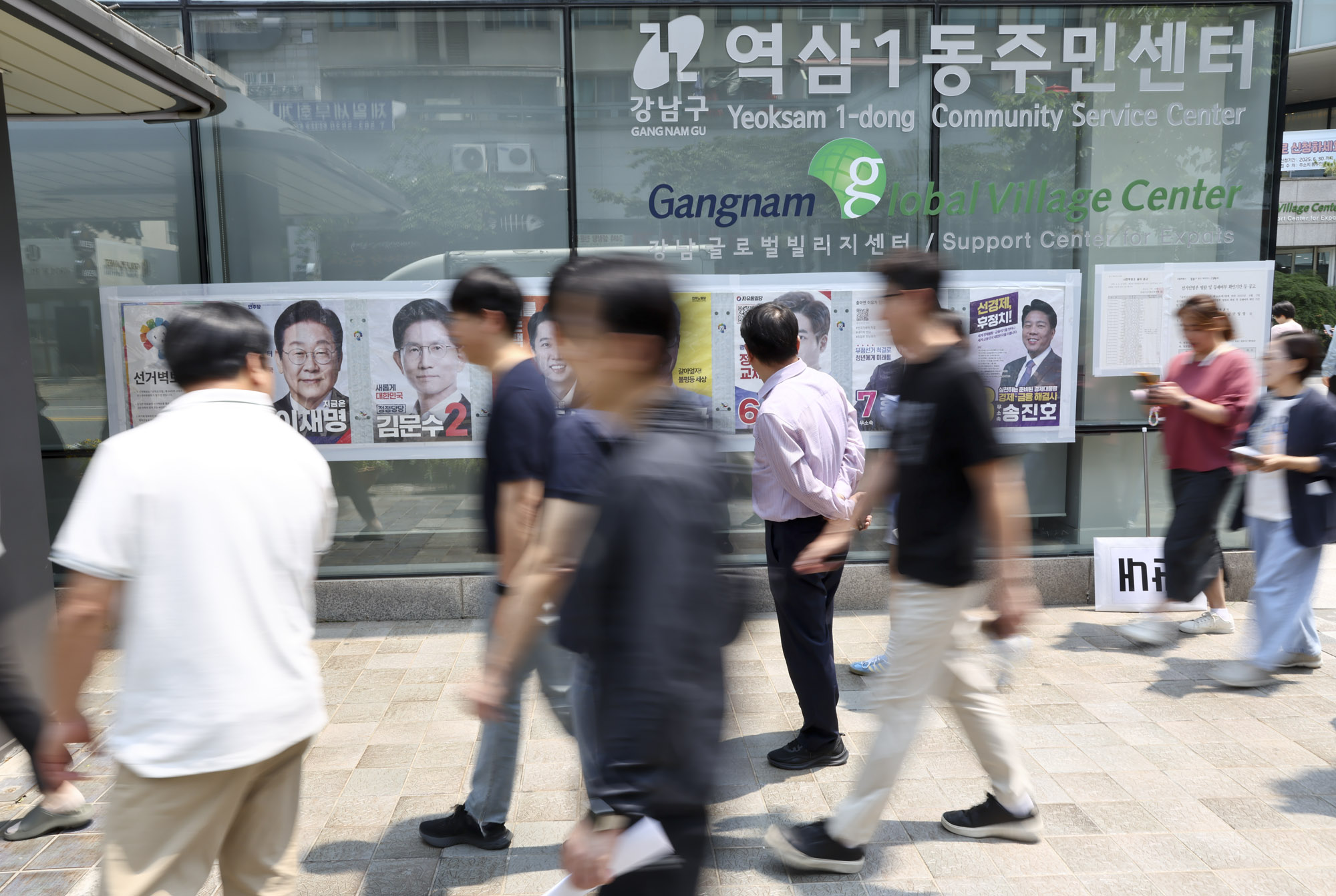 21제대통령선거;사전투표소;유권자;투표;선거;대선