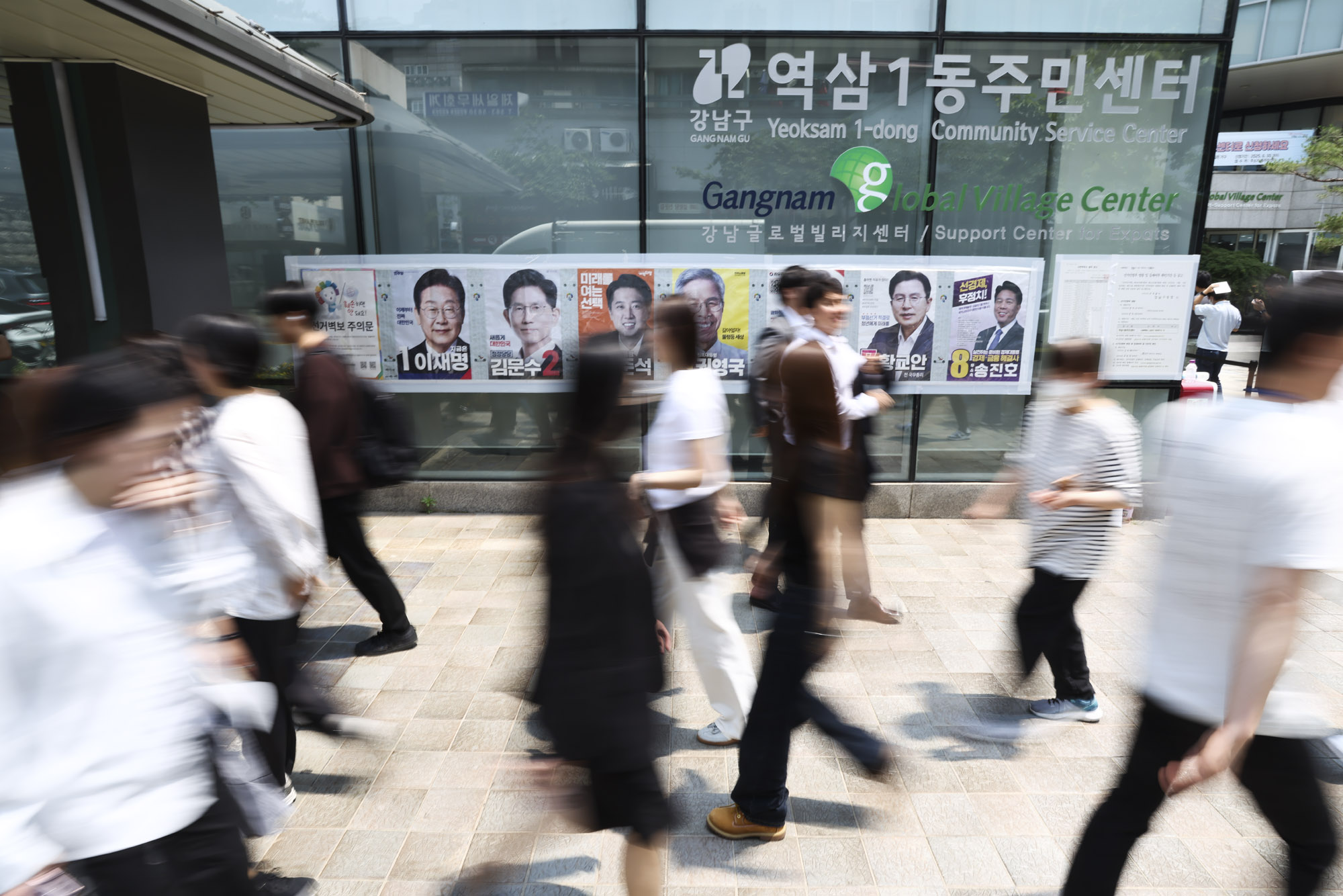 21제대통령선거;사전투표소;유권자;투표;선거;대선