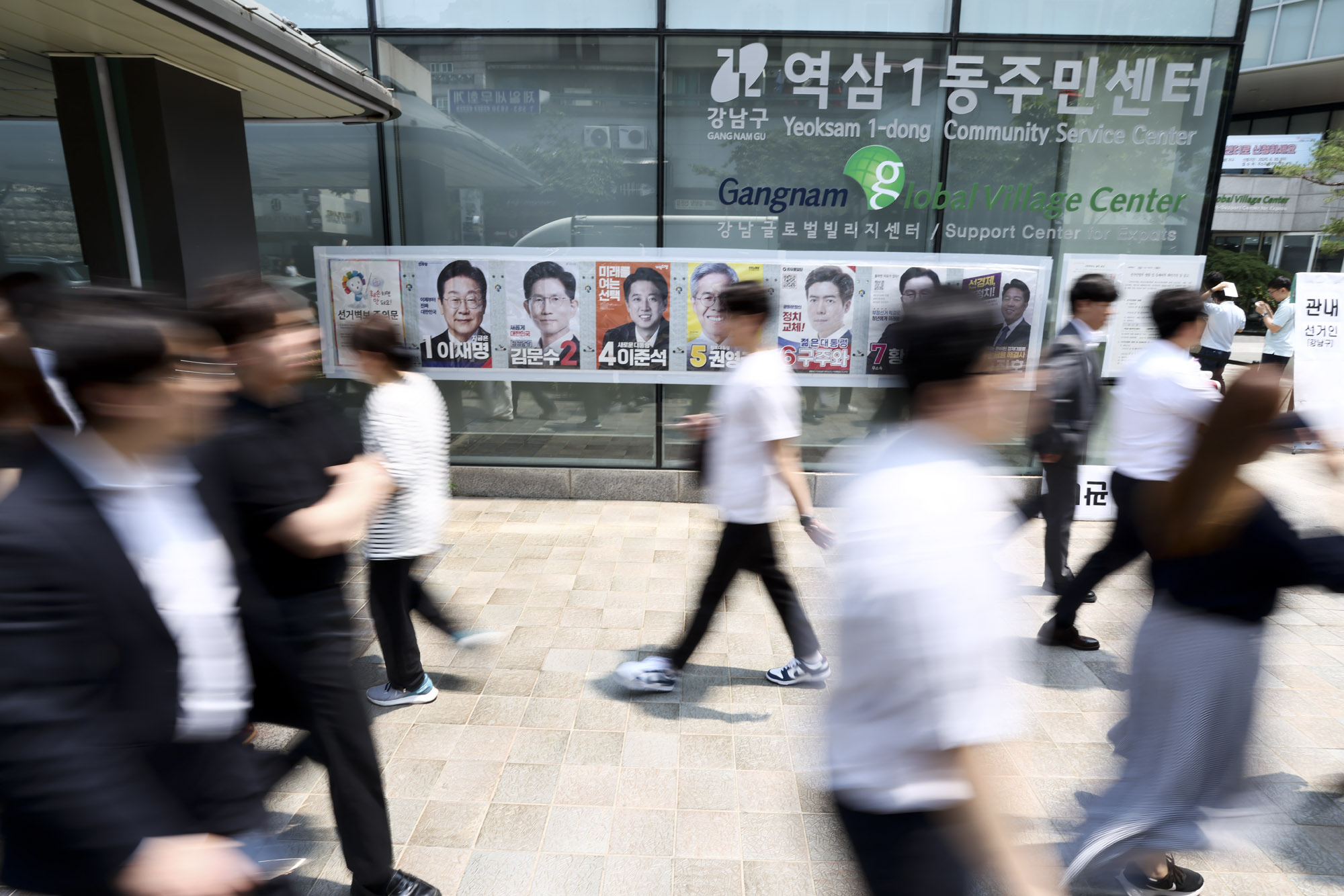 21제대통령선거;사전투표소;유권자;투표;선거;대선