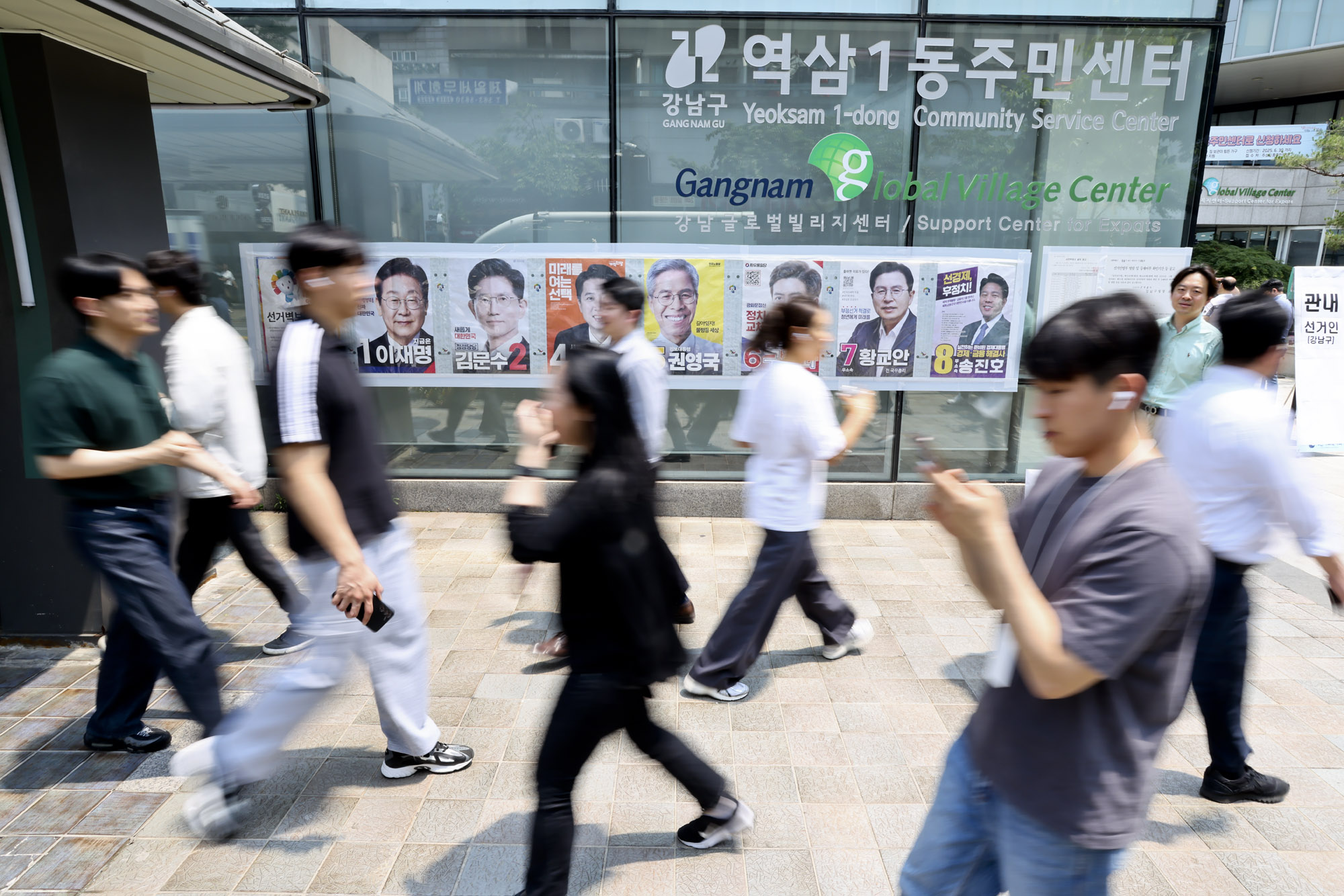 21제대통령선거;사전투표소;유권자;투표;선거;대선