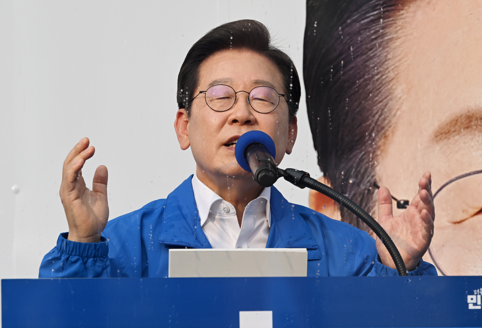 정치;대선;대선후보;21대대통령선거후보유세;대선유세현장;이재명;반포유세이재명;고속터미널이재명