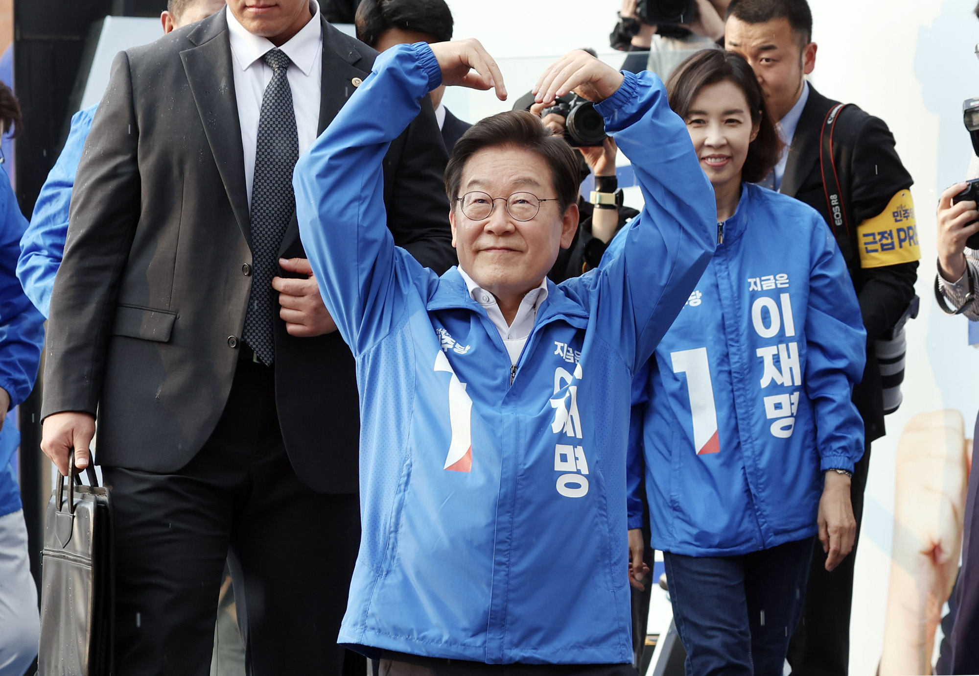 정치;대선;대선후보;21대대통령선거후보유세;대선유세현장;이재명;반포유세이재명;고속터미널이재명