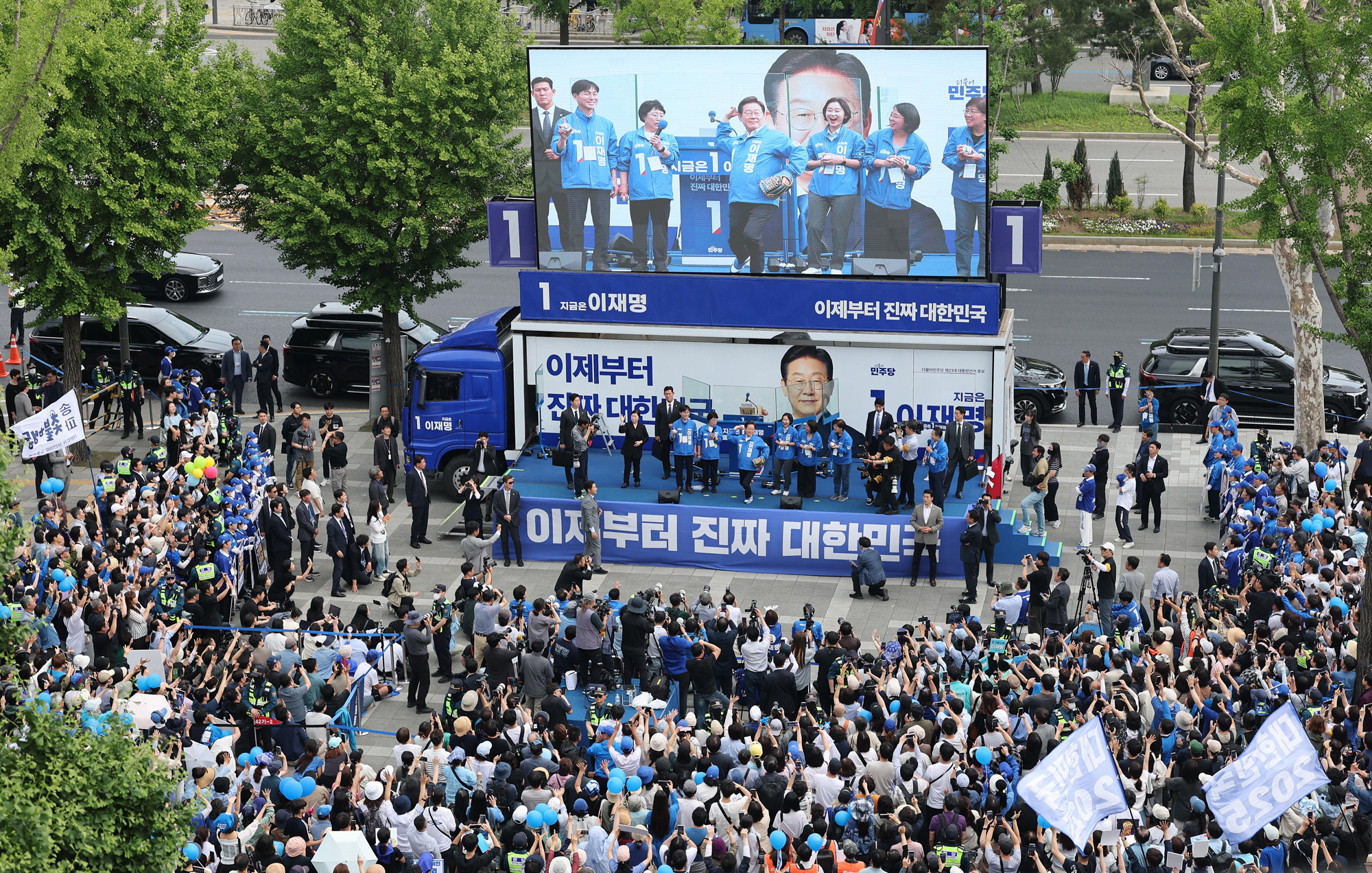 정치;대선;대선후보;21대대통령선거후보유세;대선유세현장;이재명