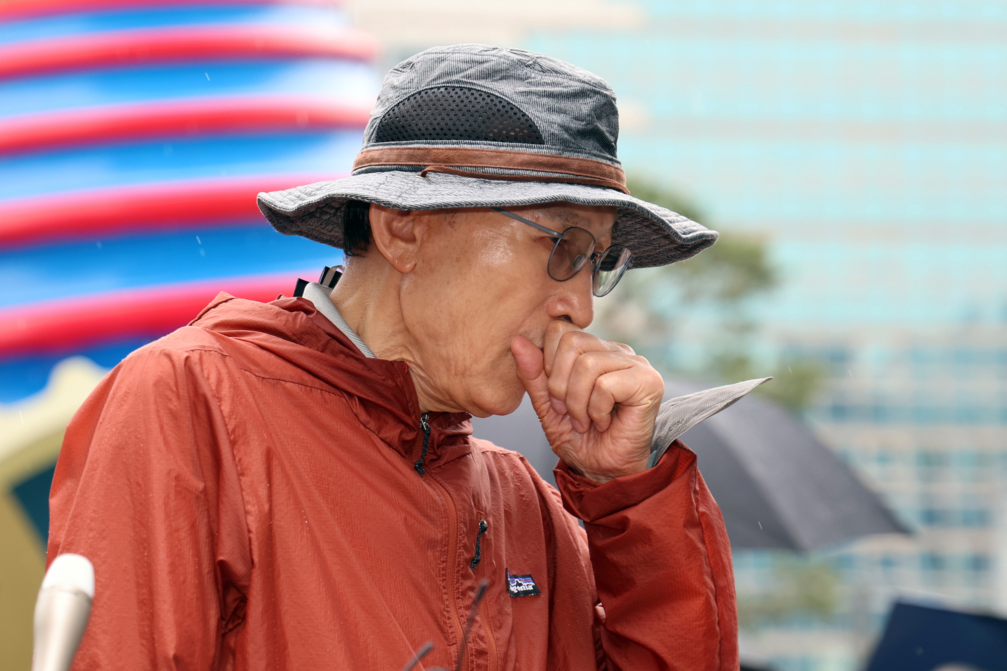 이명박 청계천 산책 대선