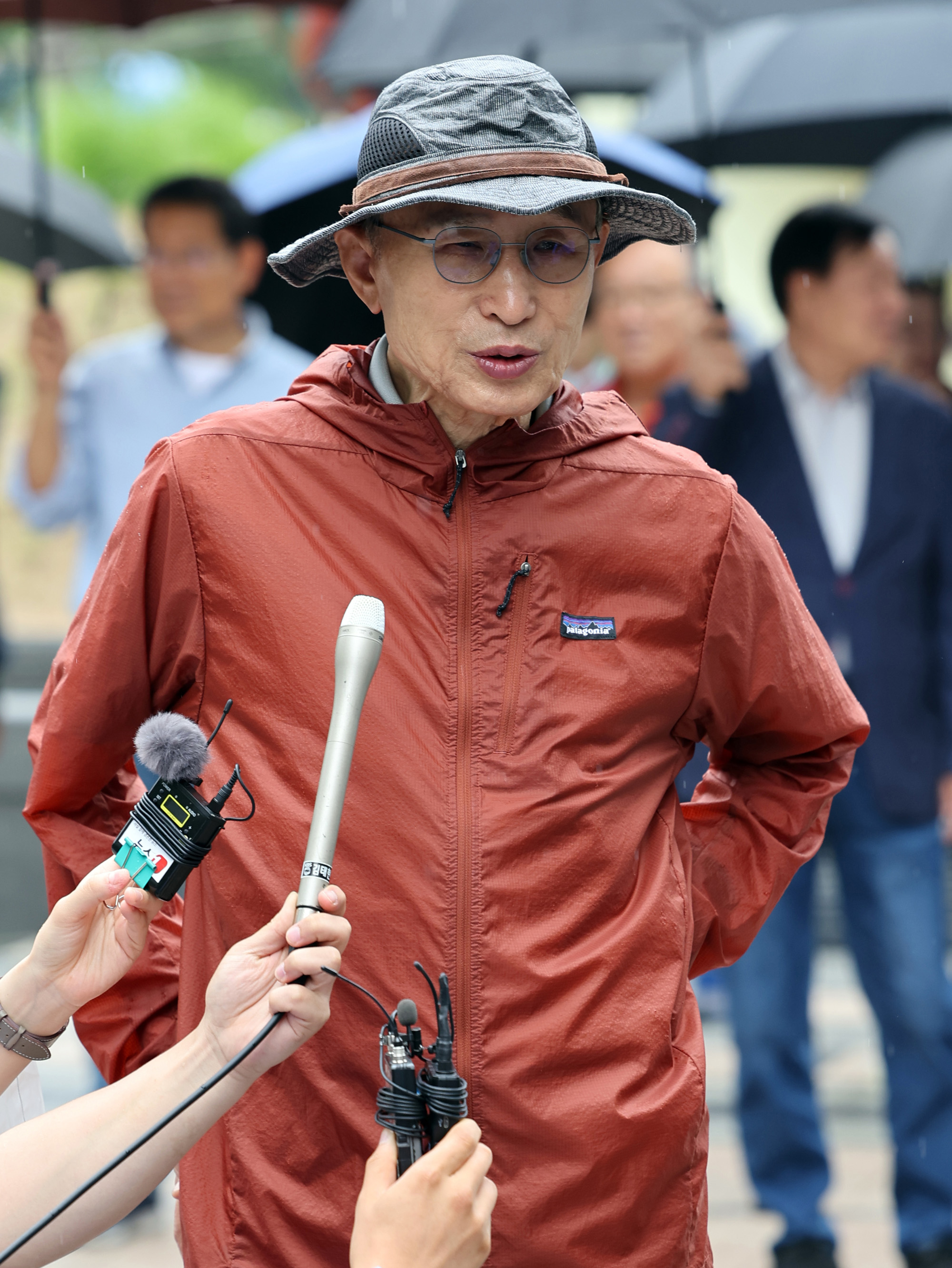 이명박 청계천 산책 대선