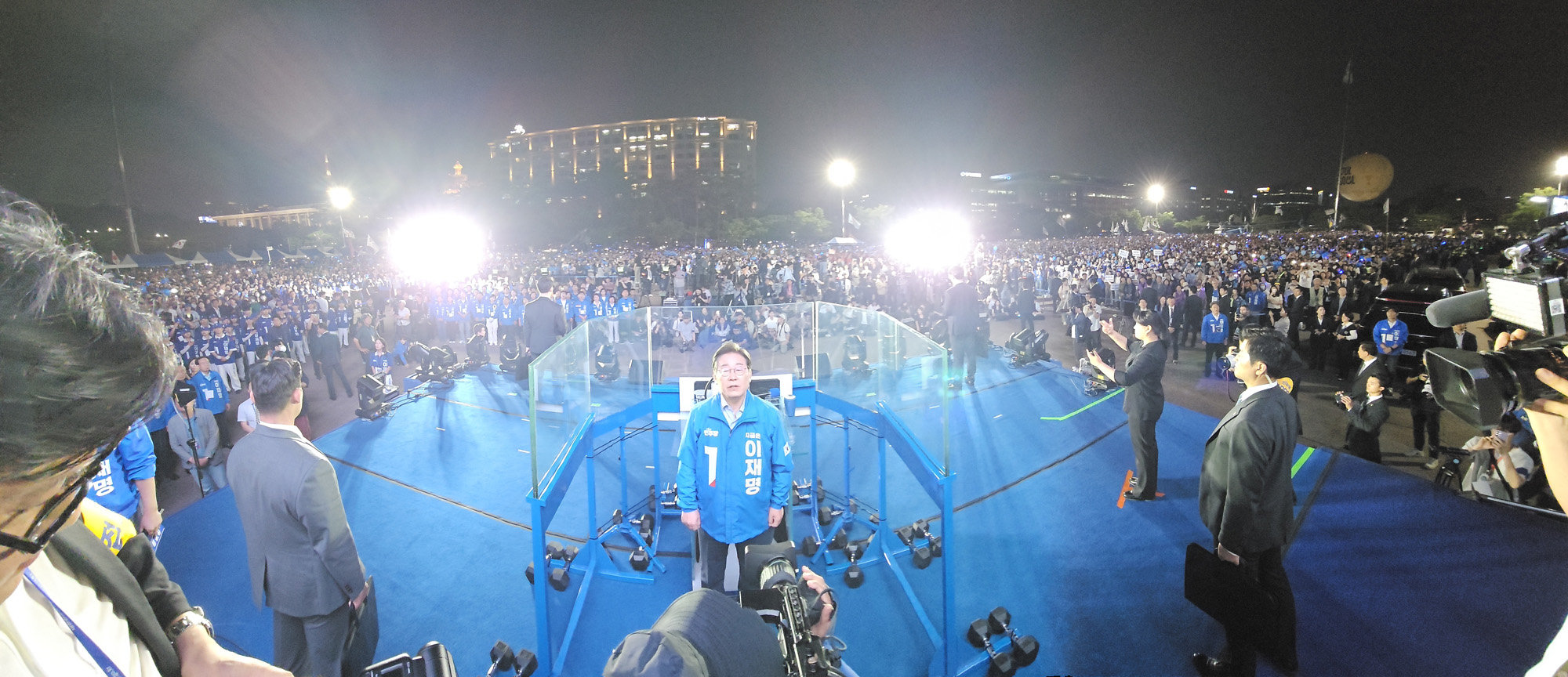 정치;더불어민주당대선후보;이재명;대선후보;이재명연설;유세현장;이재명여의도공원유세