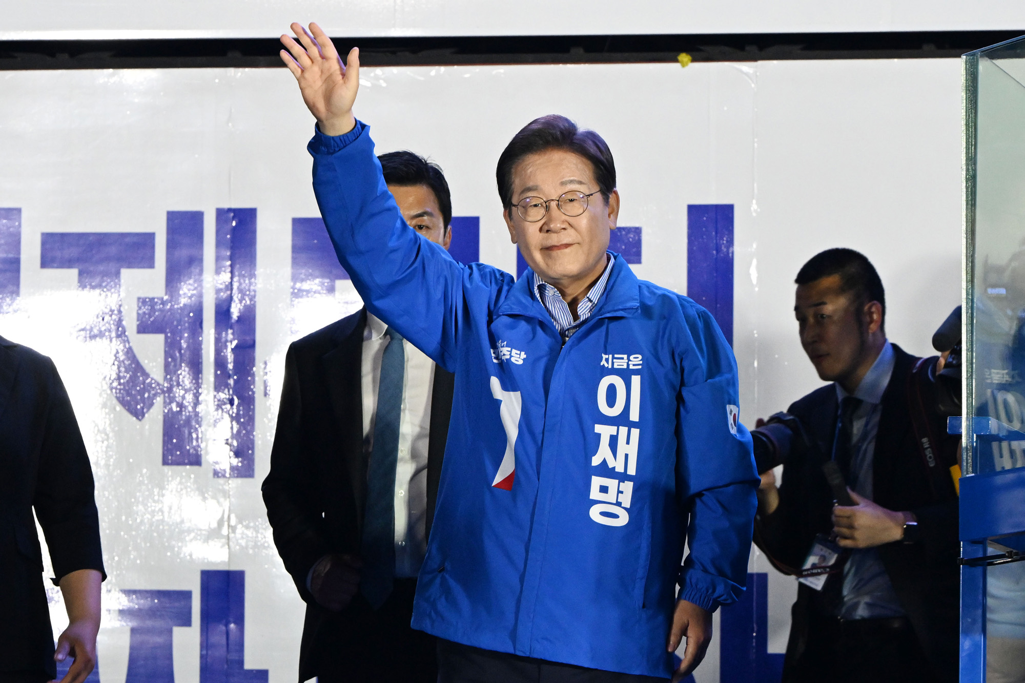 정치;더불어민주당대선후보;이재명;대선후보;이재명연설;유세현장;이재명여의도공원유세