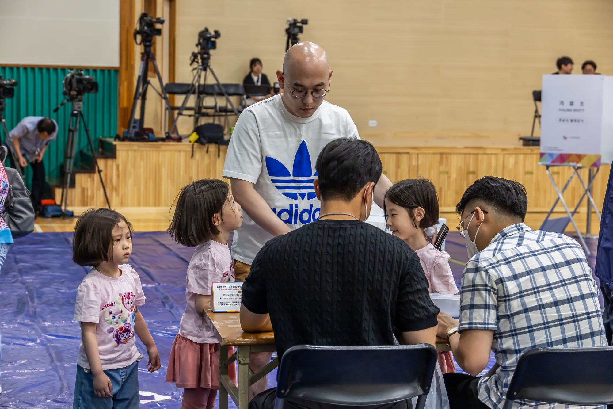 정치;선거;투표;대통령선거;제21대대통령선거투표;문래동제1투표소스케치;21대대선