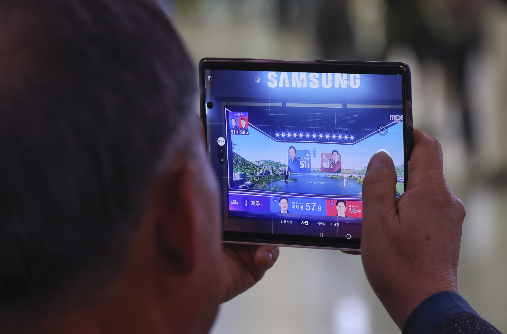 대선;출구조사;이재명;김문수