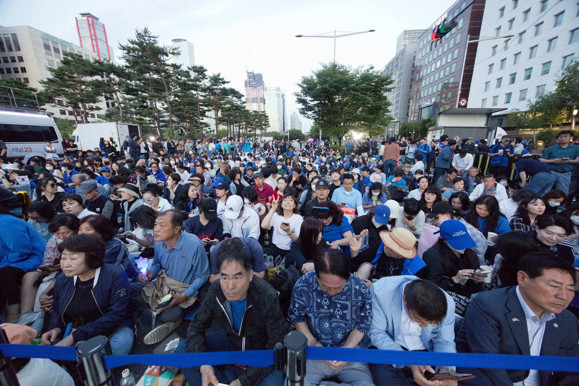 정치;대통령선거;출구조사;이재명;지지자