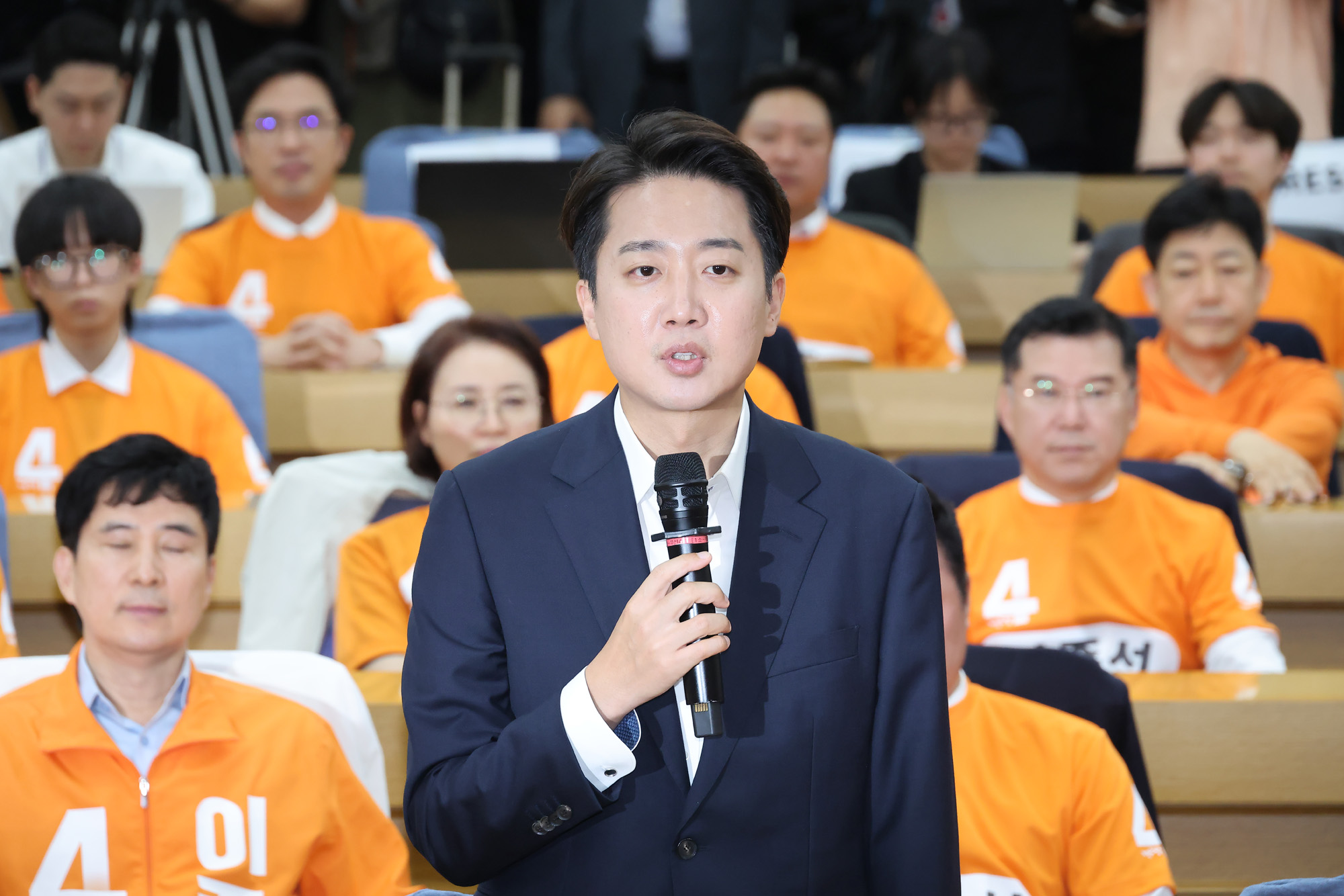 제21대 대통령 선거 개혁신당 개표 상황실