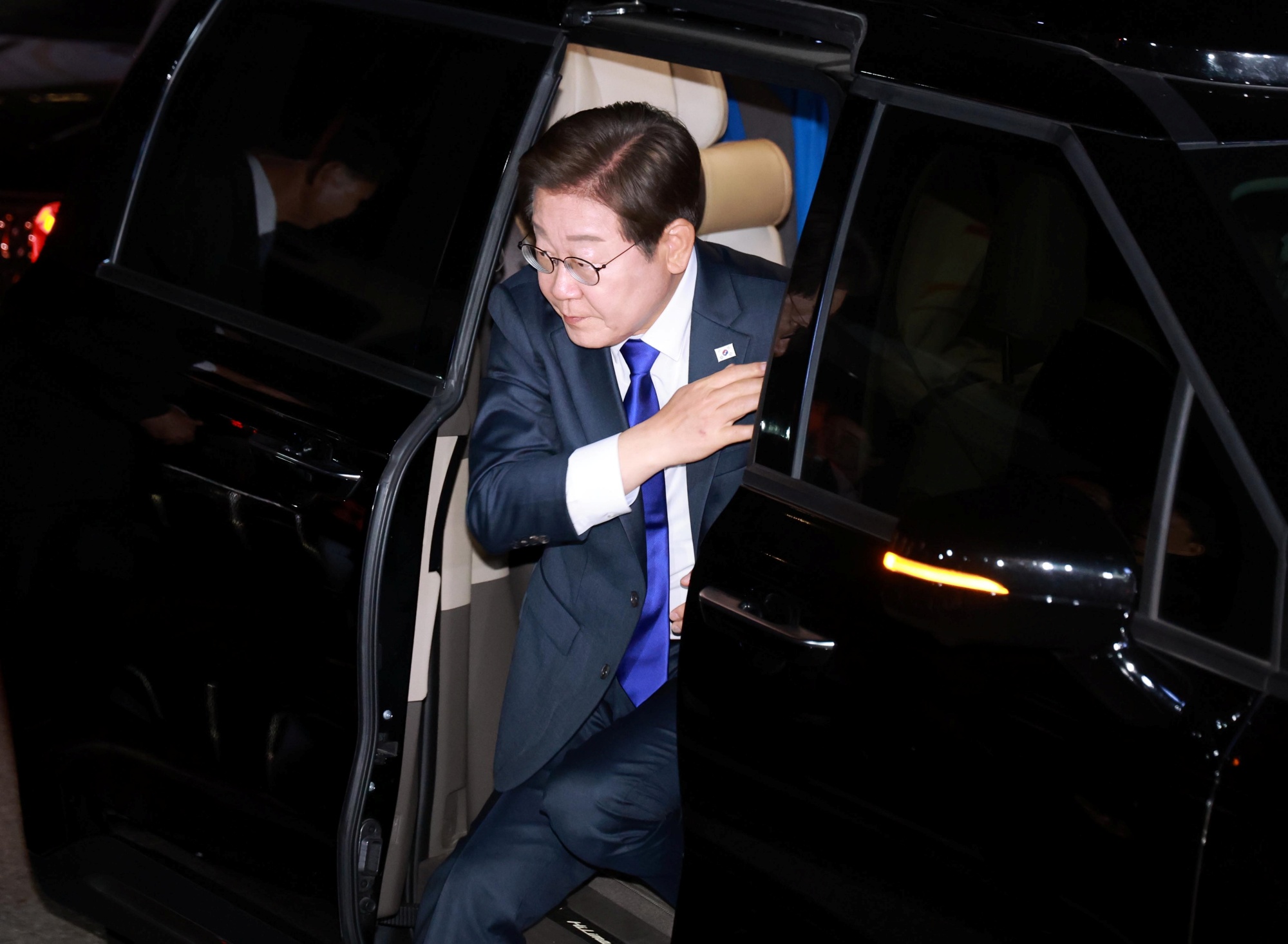 21대대통령선거;이재명;당선;확정;당사