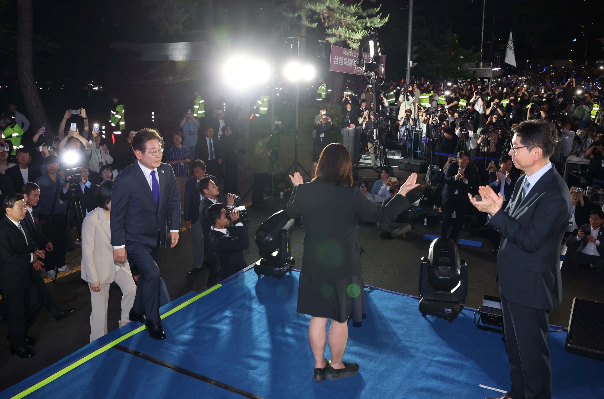 21대대통령선거;이재명;당선;확정;여의도