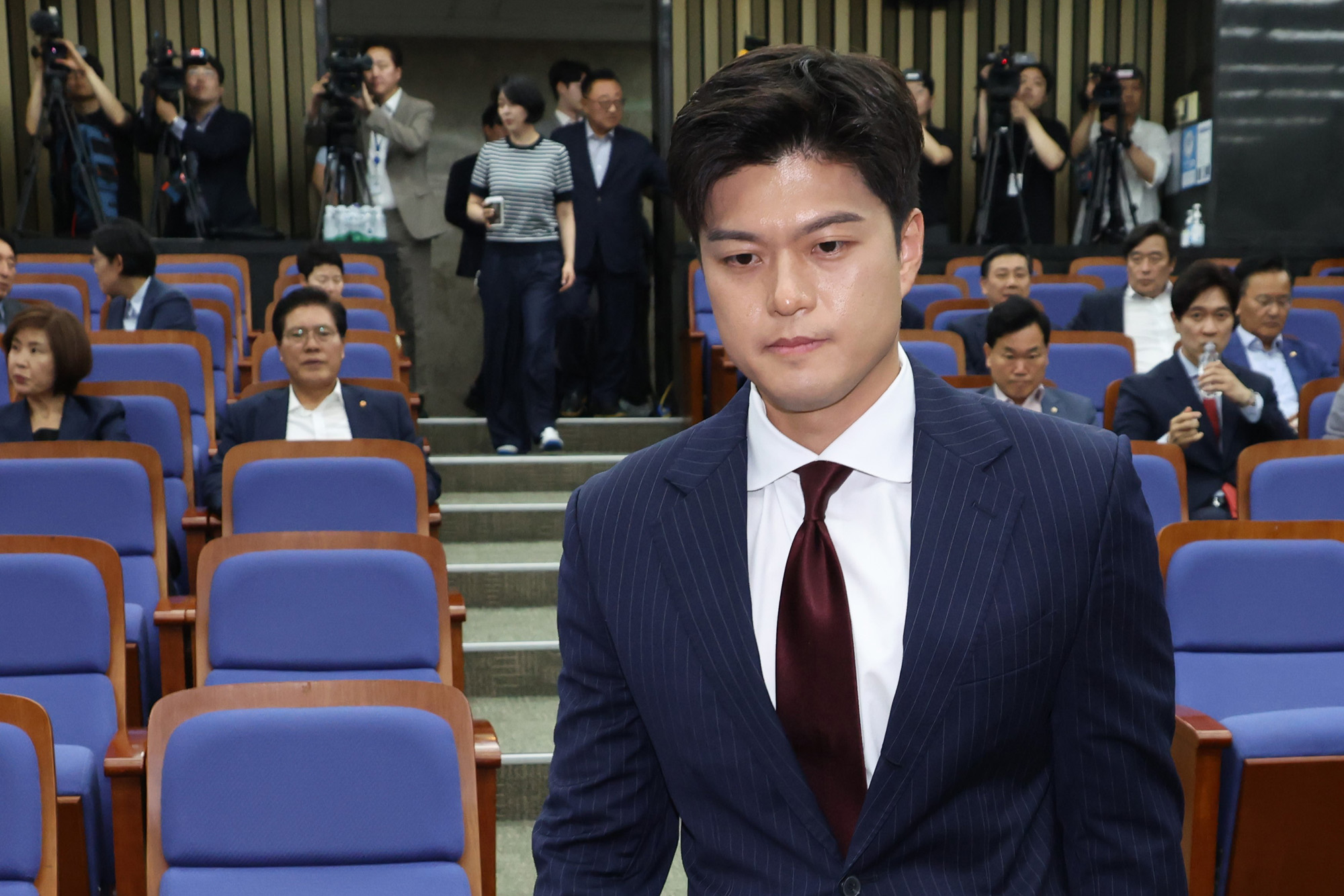 정치;국회;국민의힘 의원총회;김용태