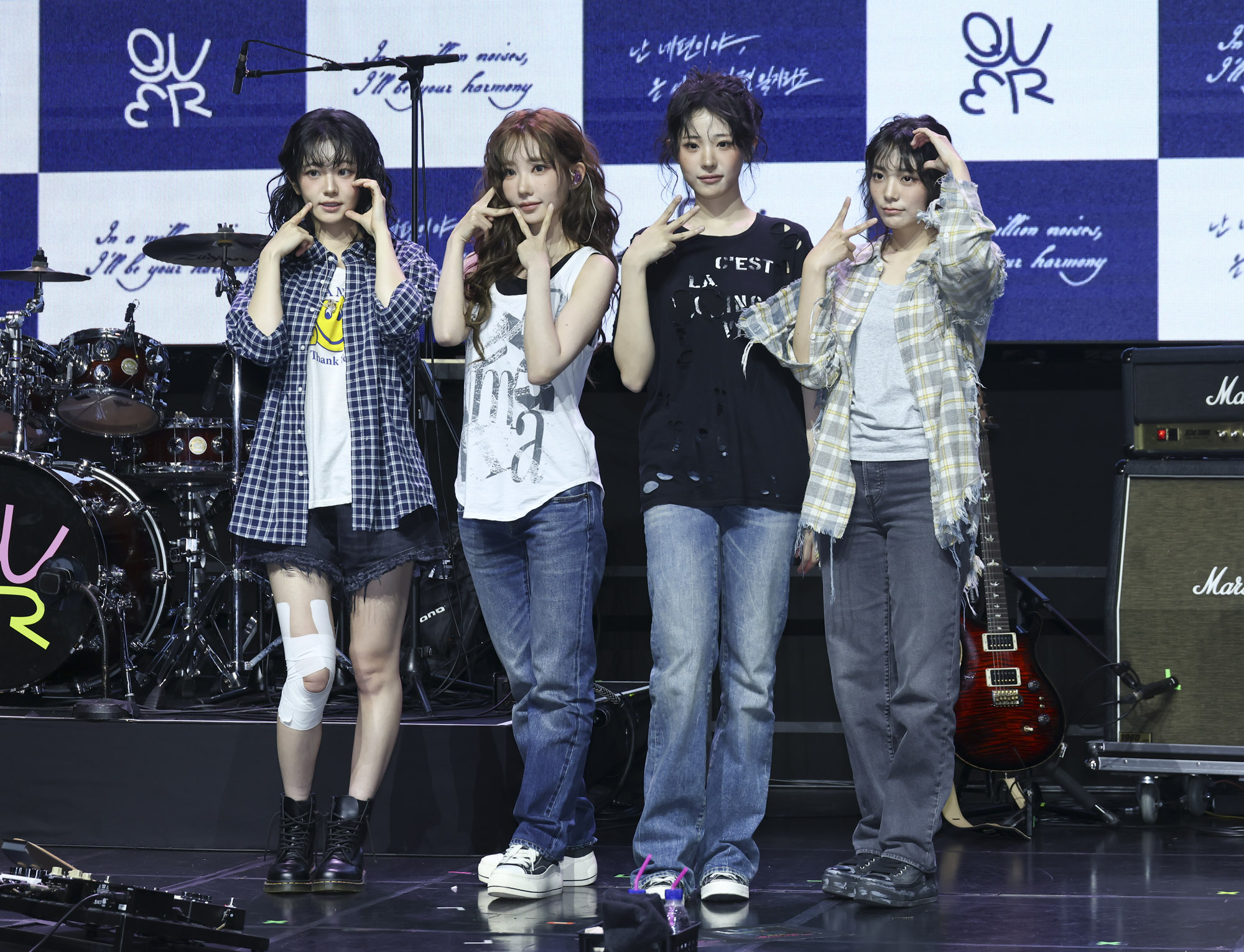 QWER;걸밴드;쇼케이스;큐더블유이알;가수