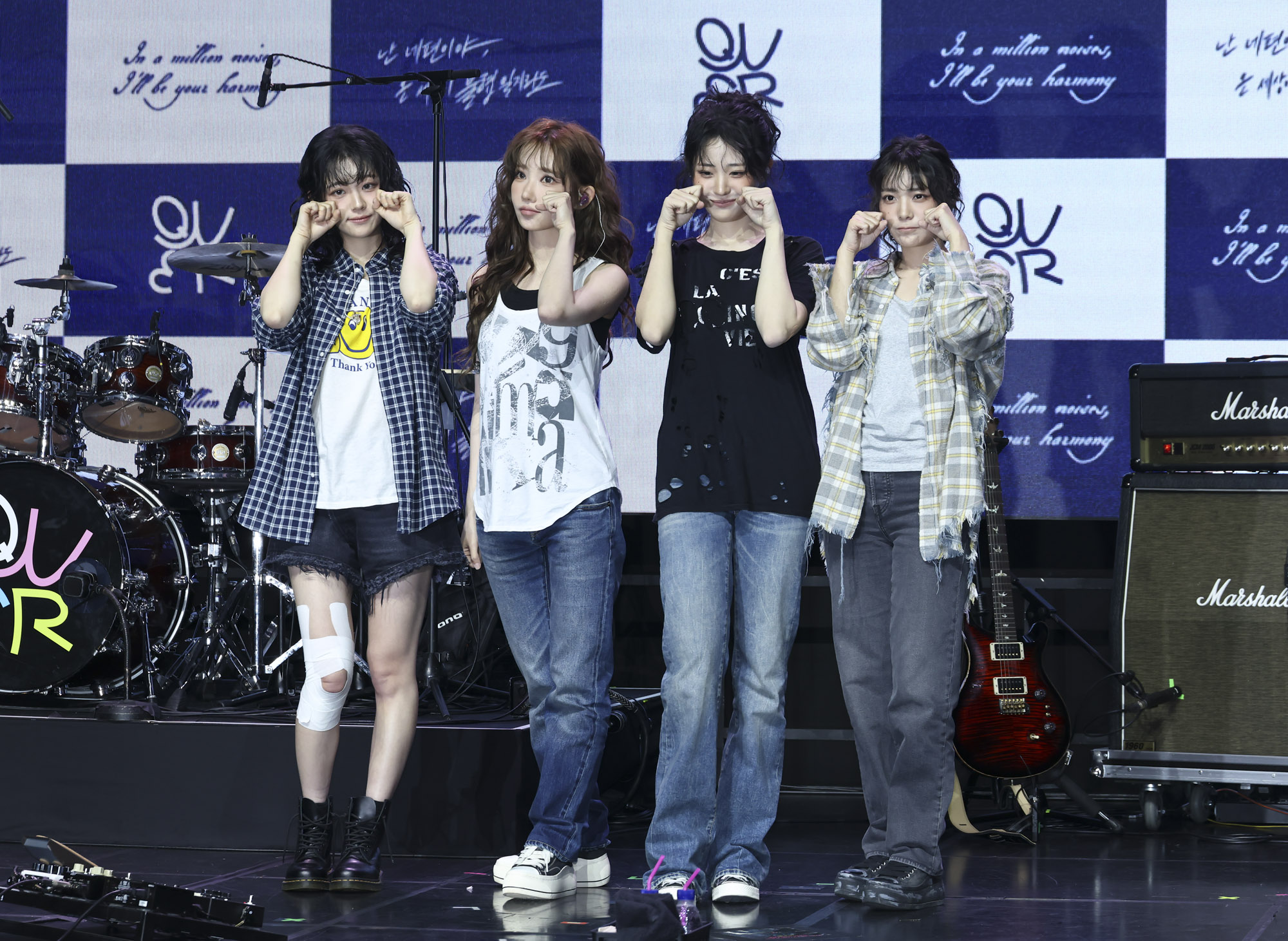 QWER;걸밴드;쇼케이스;큐더블유이알;가수