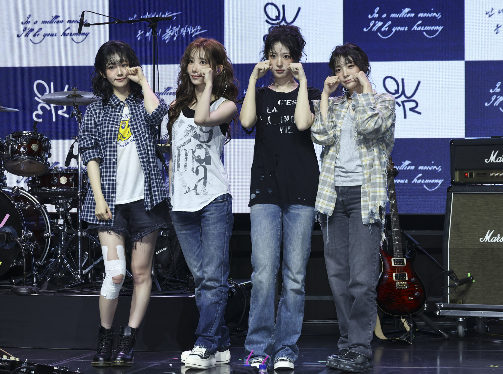 QWER;걸밴드;쇼케이스;큐더블유이알;가수