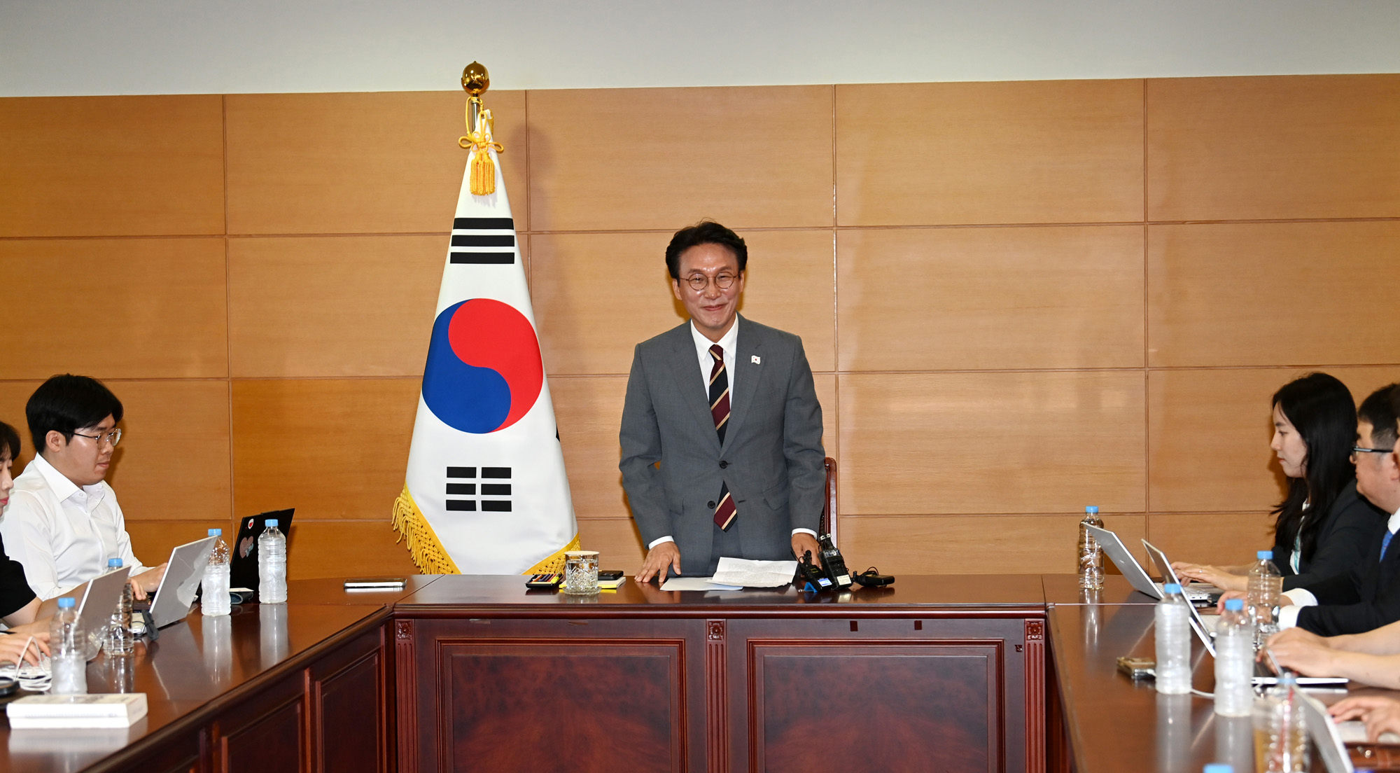 김민석 국무총리 기자간담회 인사청문회