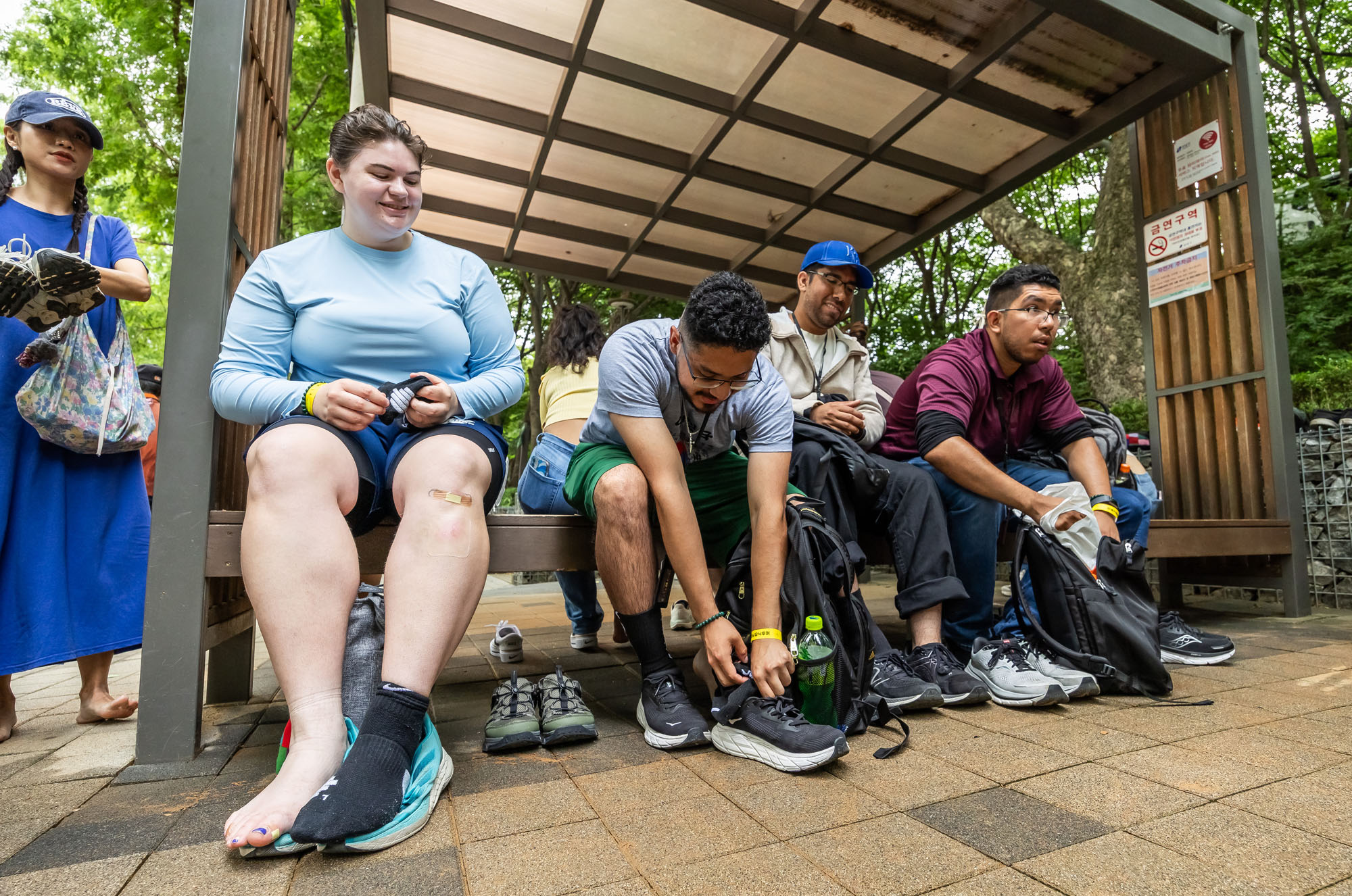 행사;강남구청;우먼센스;강남유닉투어;양재천황톳길피크닉;황토길맨발걷기;뷰티클래스;강남유닉투어양재천 황톳길피크닉;우먼센스K퀸