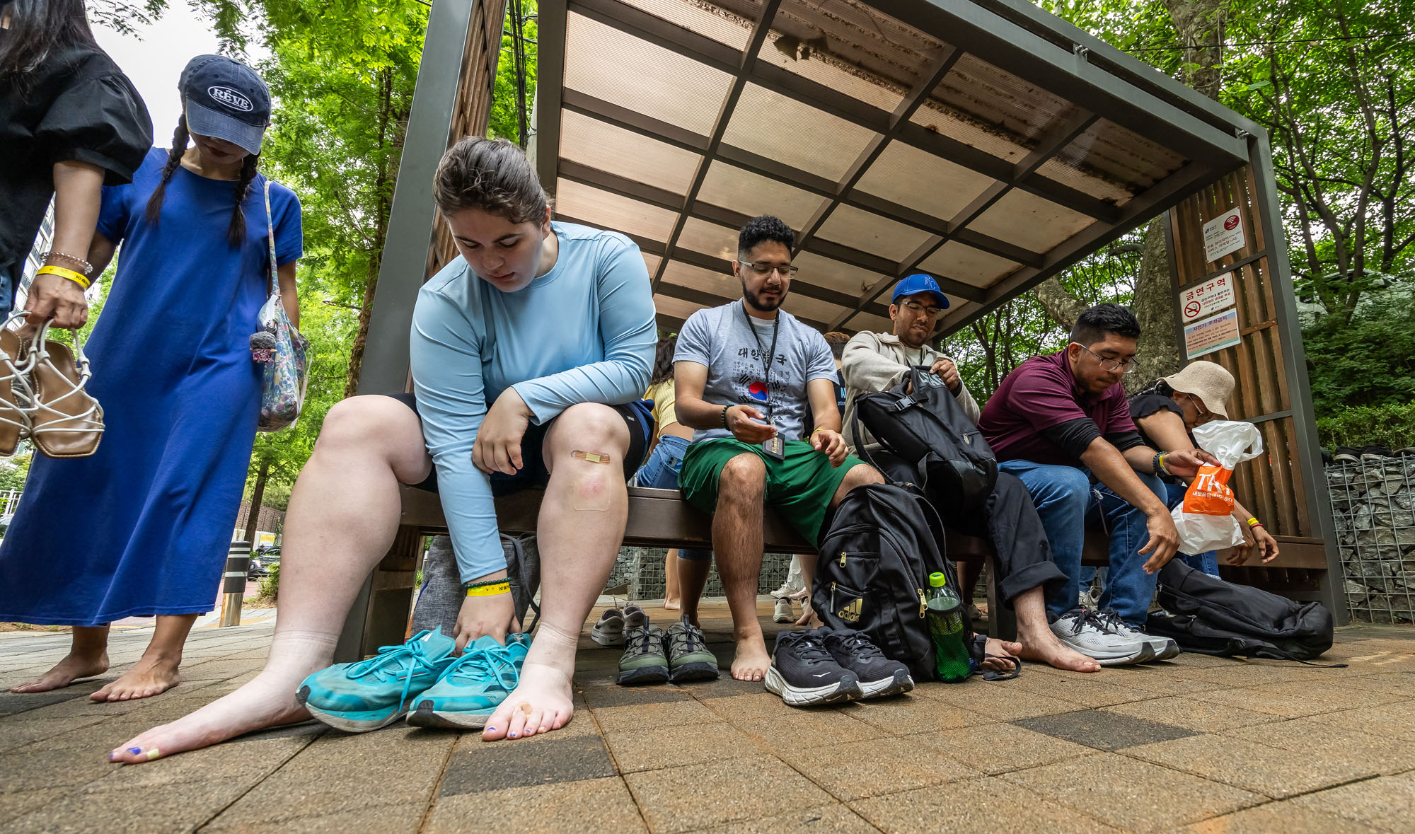 행사;강남구청;우먼센스;강남유닉투어;양재천황톳길피크닉;황토길맨발걷기;뷰티클래스;강남유닉투어양재천 황톳길피크닉;우먼센스K퀸