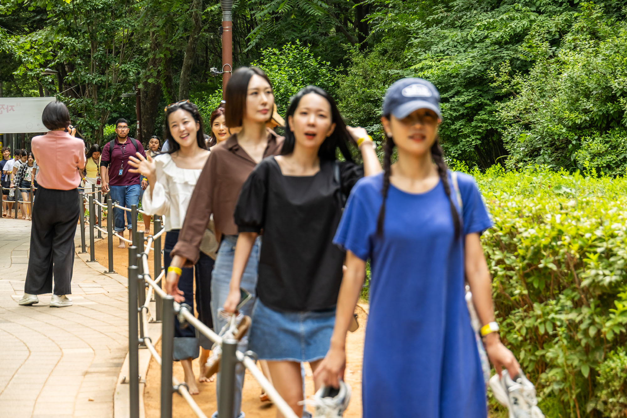 행사;강남구청;우먼센스;강남유닉투어;양재천황톳길피크닉;황토길맨발걷기;뷰티클래스;강남유닉투어양재천 황톳길피크닉;우먼센스K퀸