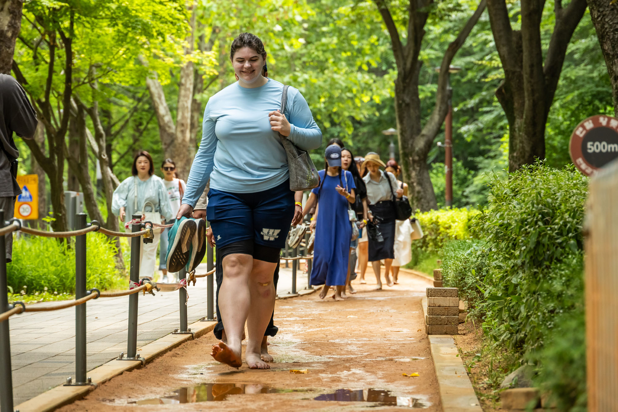 행사;강남구청;우먼센스;강남유닉투어;양재천황톳길피크닉;황토길맨발걷기;뷰티클래스;강남유닉투어양재천 황톳길피크닉;우먼센스K퀸