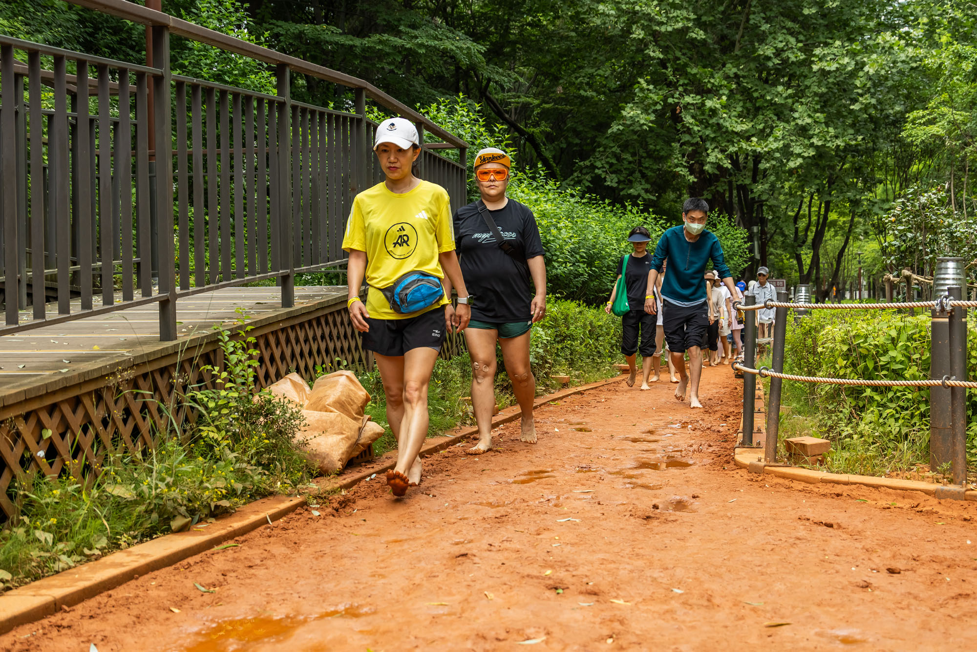 행사;강남구청;우먼센스;강남유닉투어;양재천황톳길피크닉;황토길맨발걷기;뷰티클래스;강남유닉투어양재천 황톳길피크닉;우먼센스K퀸