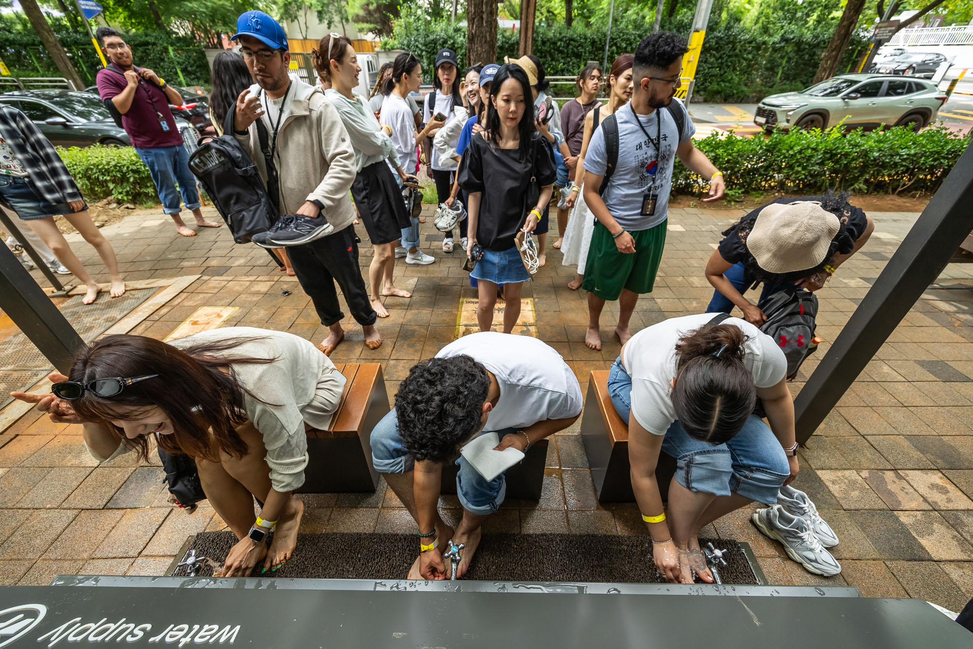 행사;강남구청;우먼센스;강남유닉투어;양재천황톳길피크닉;황토길맨발걷기;뷰티클래스;강남유닉투어양재천 황톳길피크닉;우먼센스K퀸