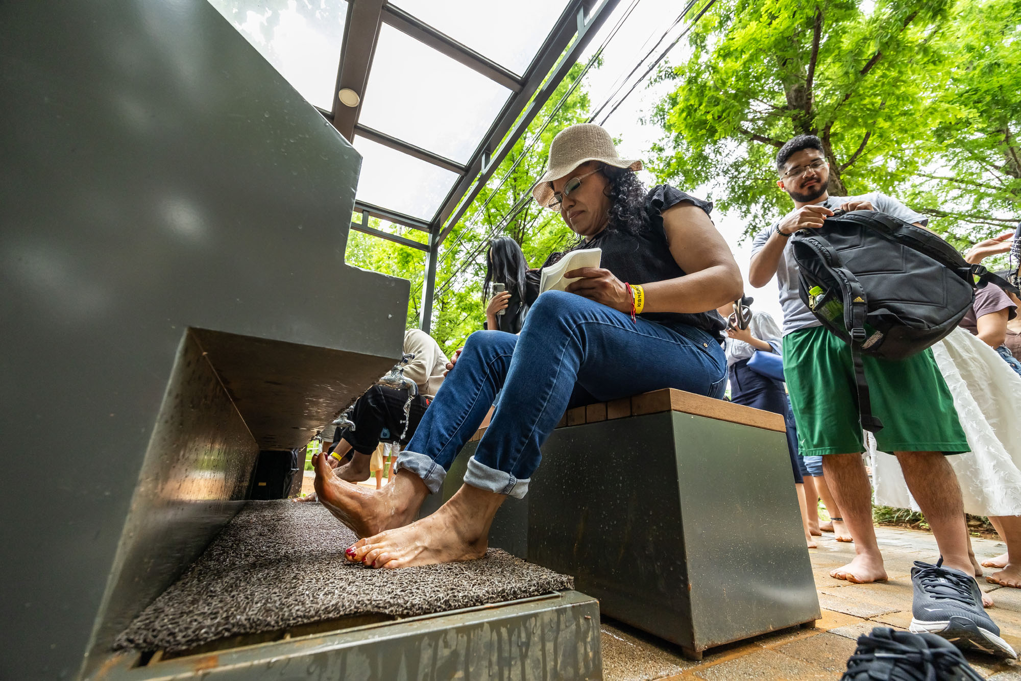 행사;강남구청;우먼센스;강남유닉투어;양재천황톳길피크닉;황토길맨발걷기;뷰티클래스;강남유닉투어양재천 황톳길피크닉;우먼센스K퀸