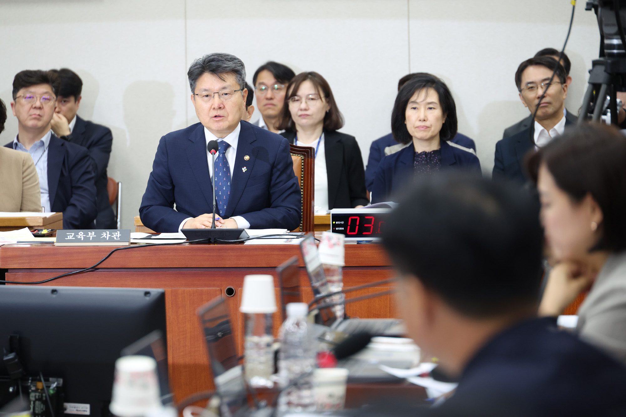 정치;국회;교육위원회;리박스쿨;오석환 교육부차관