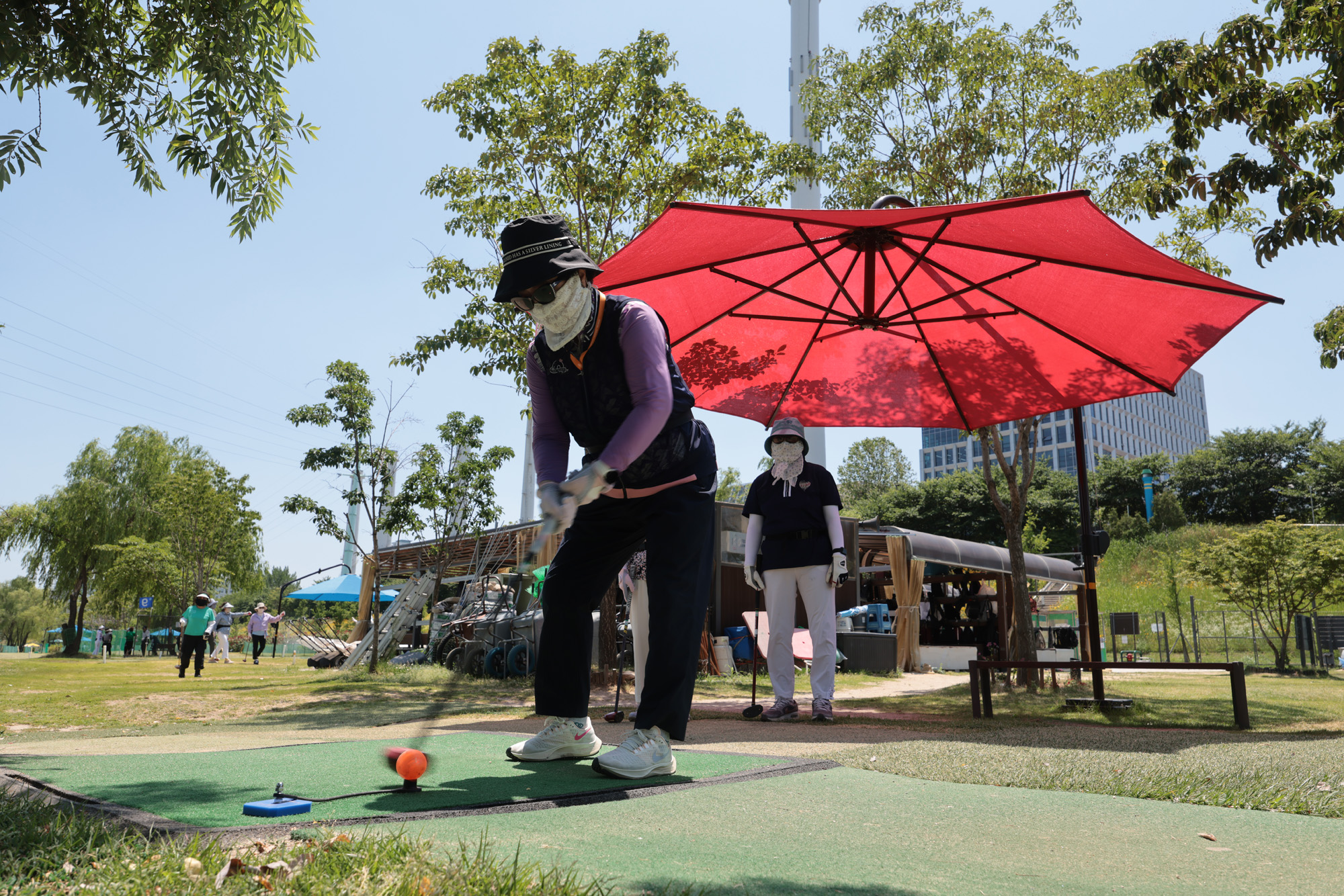 사회;노인;초고령사회;노인;파크골프