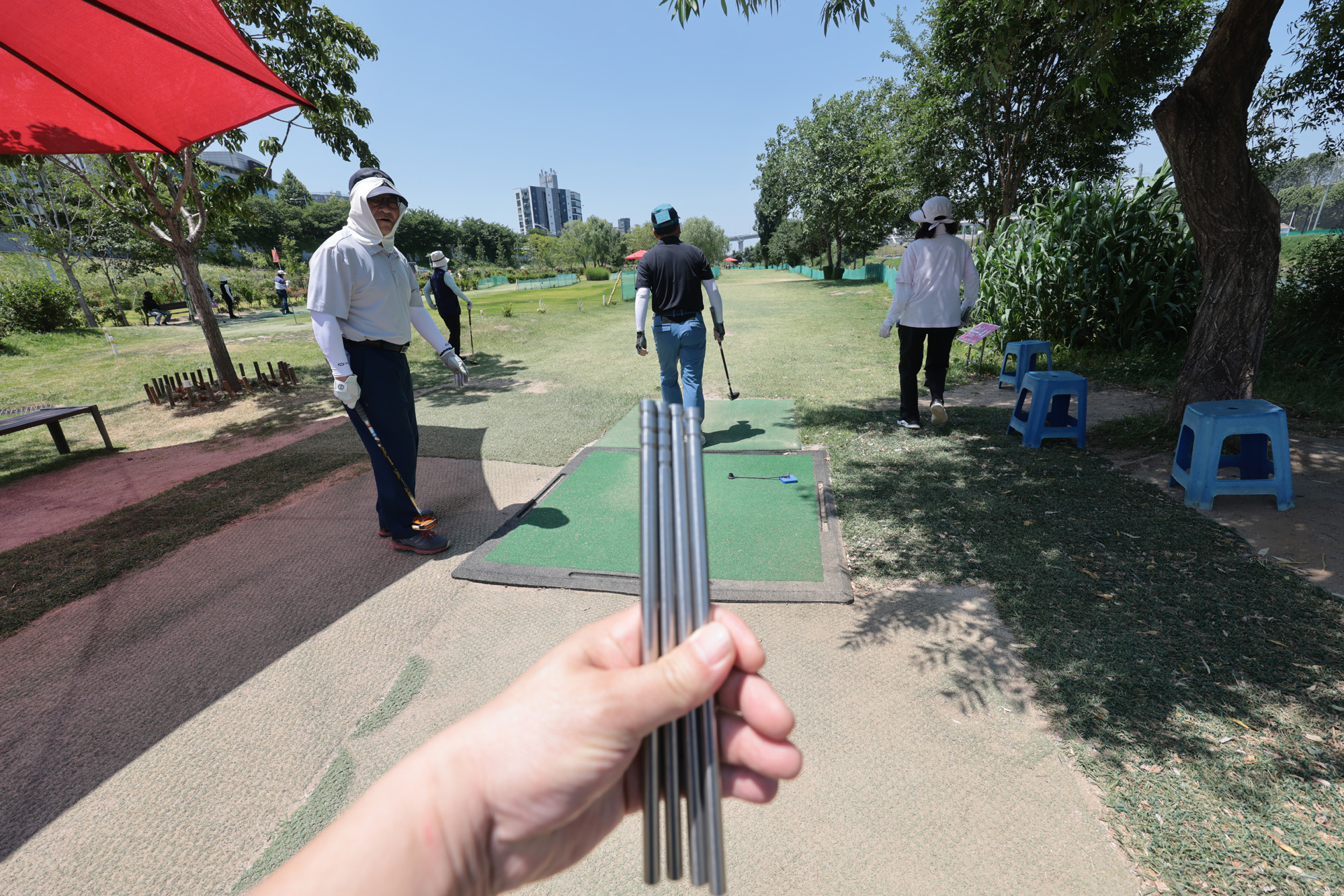 사회;노인;초고령사회;노인;파크골프