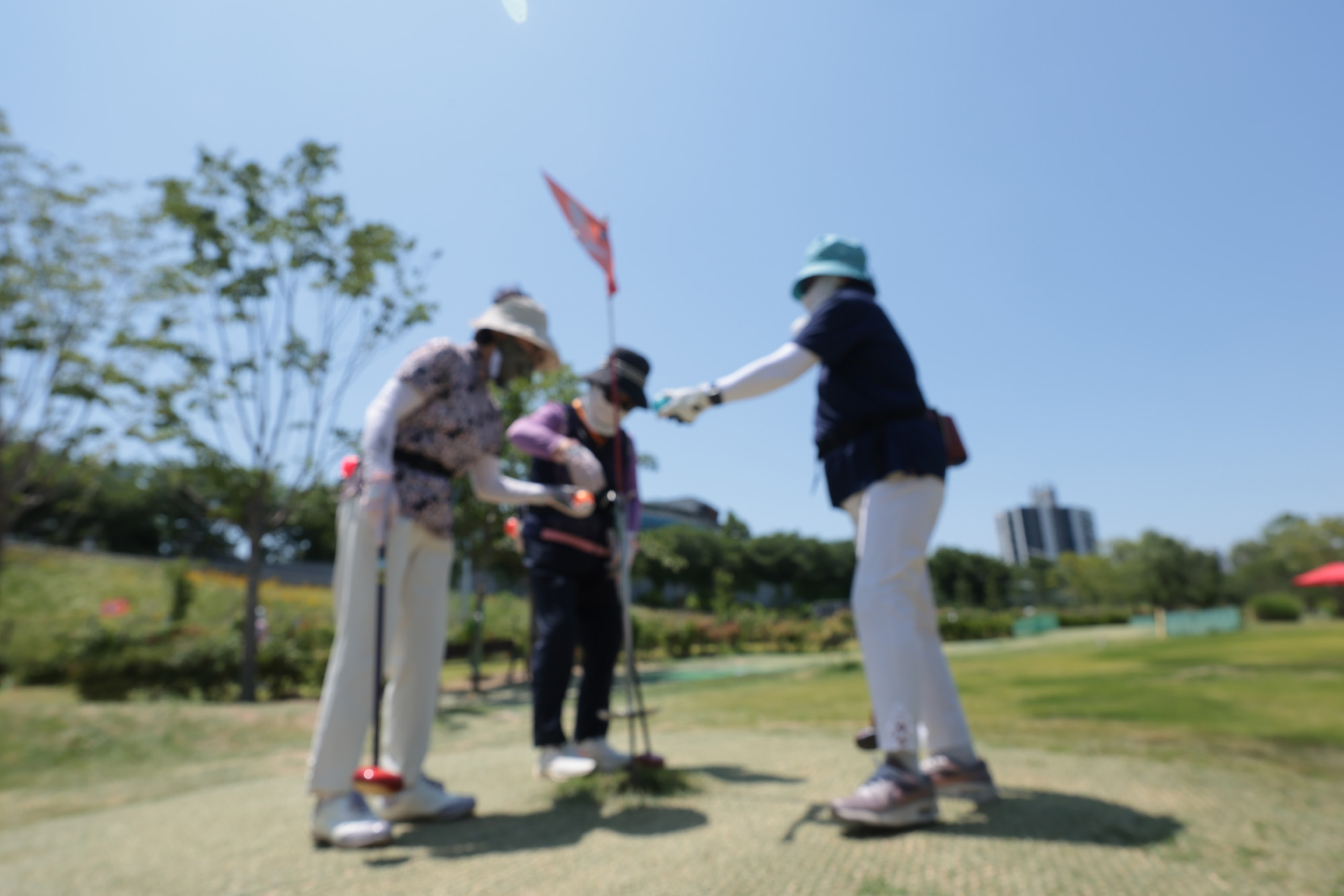 사회;노인;초고령사회;노인;파크골프