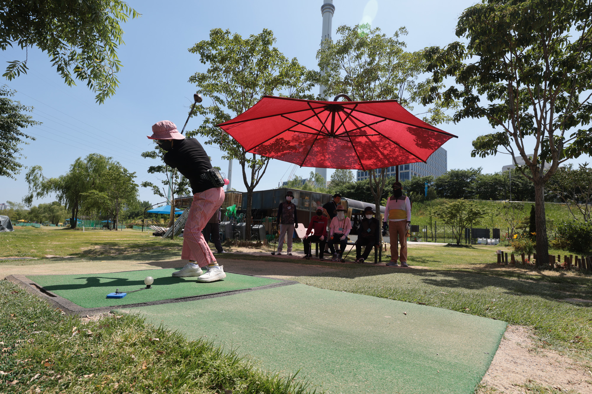 사회;노인;초고령사회;노인;파크골프