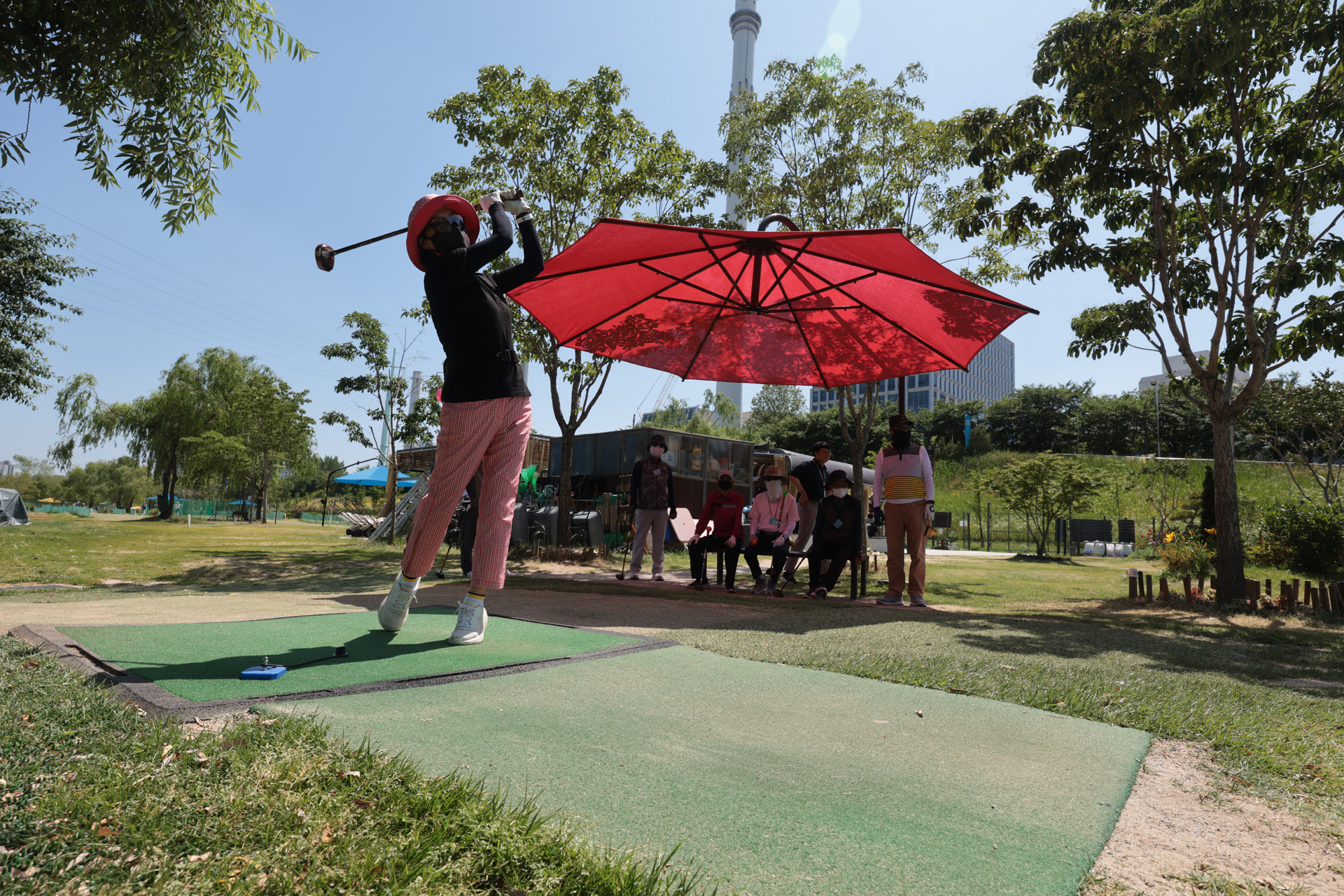 사회;노인;초고령사회;노인;파크골프